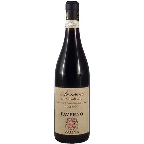 Amarone della Valpolicella Classico DOCG 'Paverno' 2019 - Vaona - Astemyo