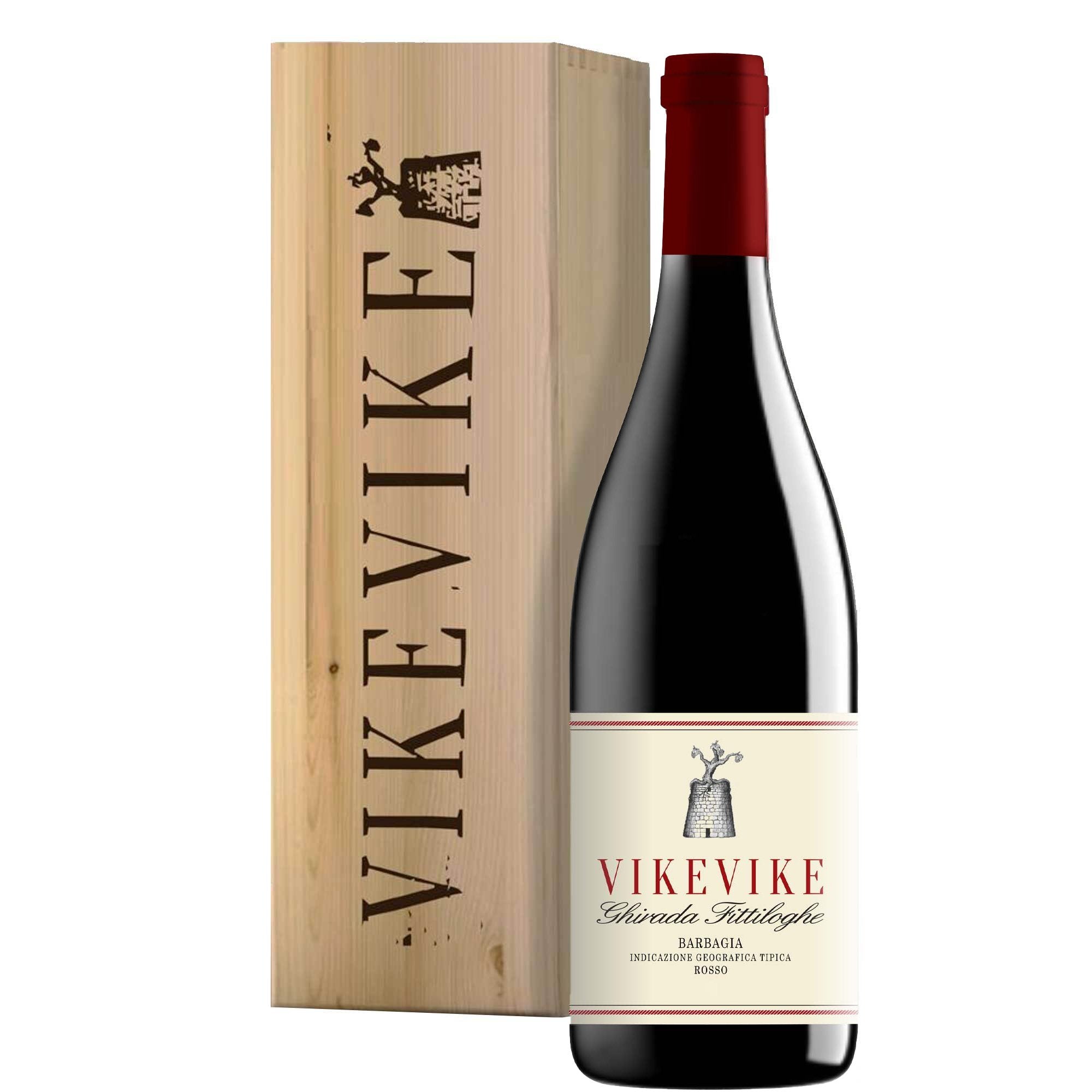 Barbagia Rosso IGT 'Ghirada Fittiloghe' 2021 Magnum - VikeVike (cassetta di legno) - Astemyo