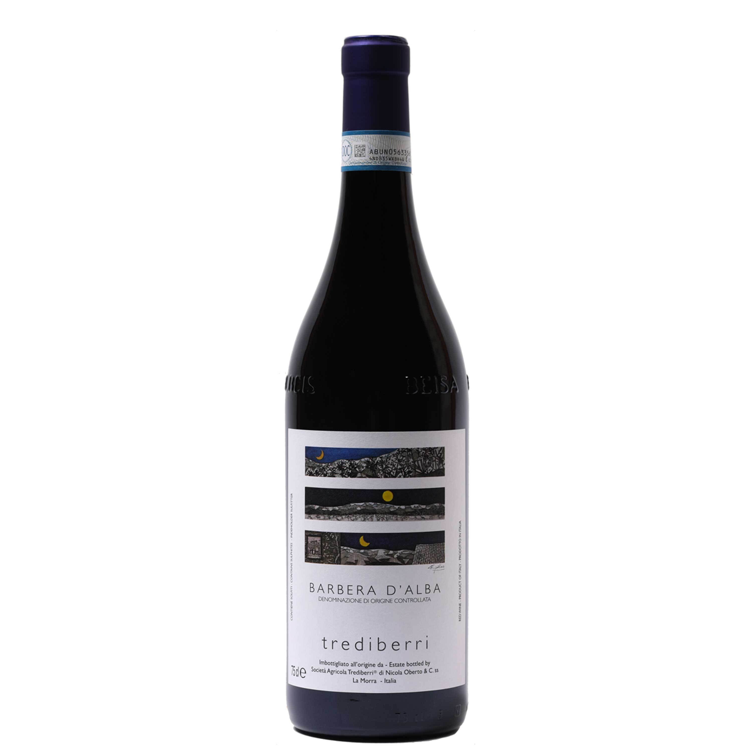 Barbera d'Alba DOC 2023 - Trediberri - Astemyo