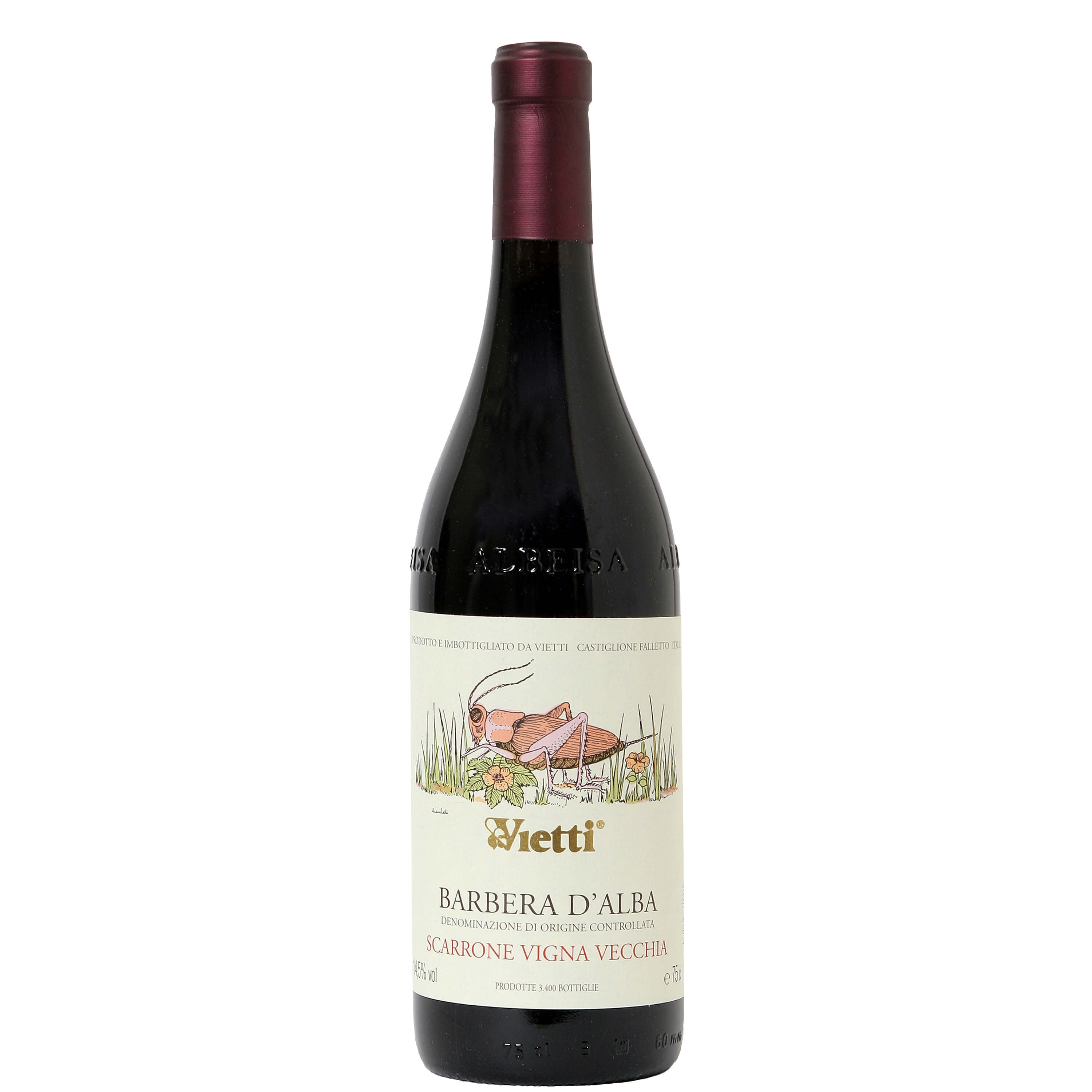 Barbera d’Alba Vigna Vecchia 'Scarrone' 2022 - Vietti - Astemyo