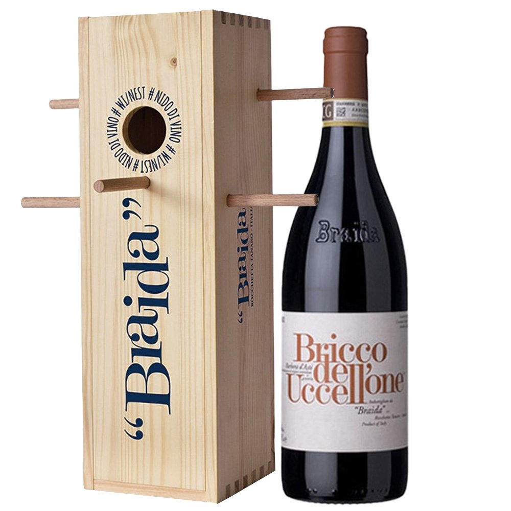 Barbera d’Asti DOCG 'Bricco dell'Uccellone' 2021 Cassa Legno Nido - Braida (cassetta di legno) - Astemyo
