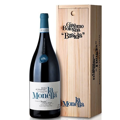 Barbera del Monferrato Frizzante DOC “La Monella” 2023 Magnum - Braida di Giacomo Bologna (cassetta di legno) - Astemyo