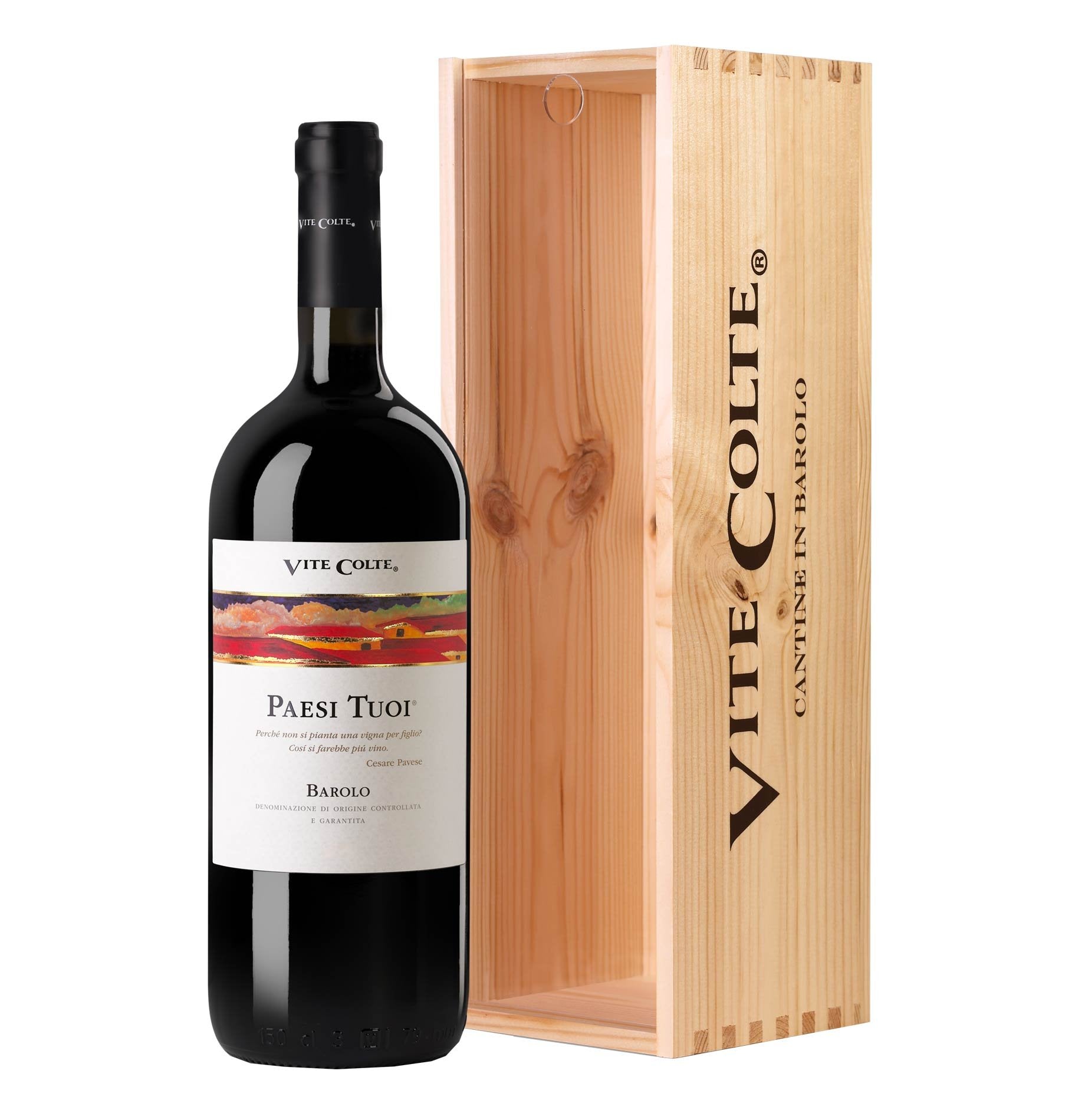Barolo DOCG 'Paesi Tuoi' 2019 Magnum - Vite Colte (cassetta di legno) - Astemyo