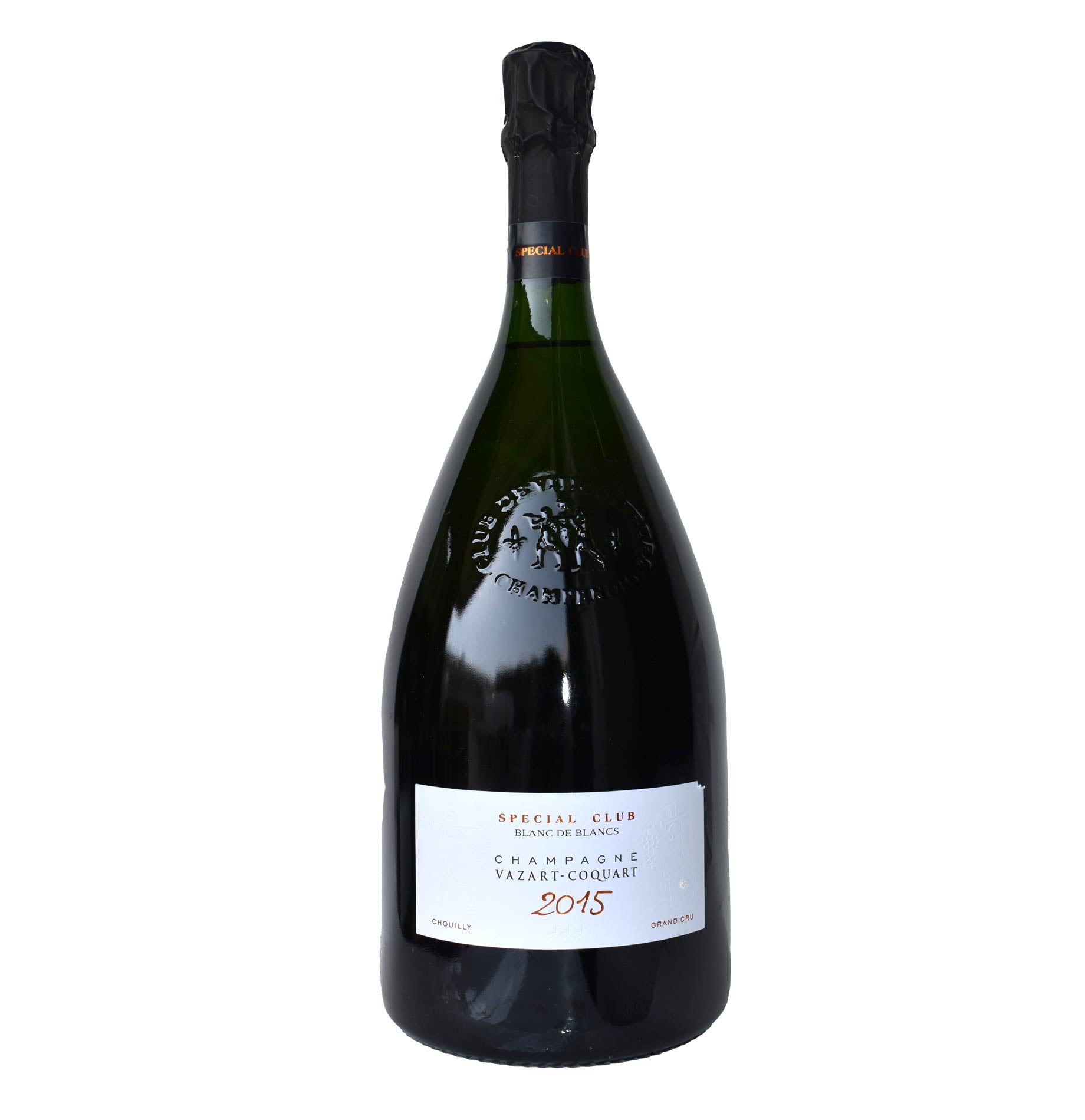 Champagne Brut Blanc de Blancs Grand Cru ”Spécial Club” 2015 - Vazart-Coquart (Astuccio, Magnum 1.5 lt.) - Astemyo