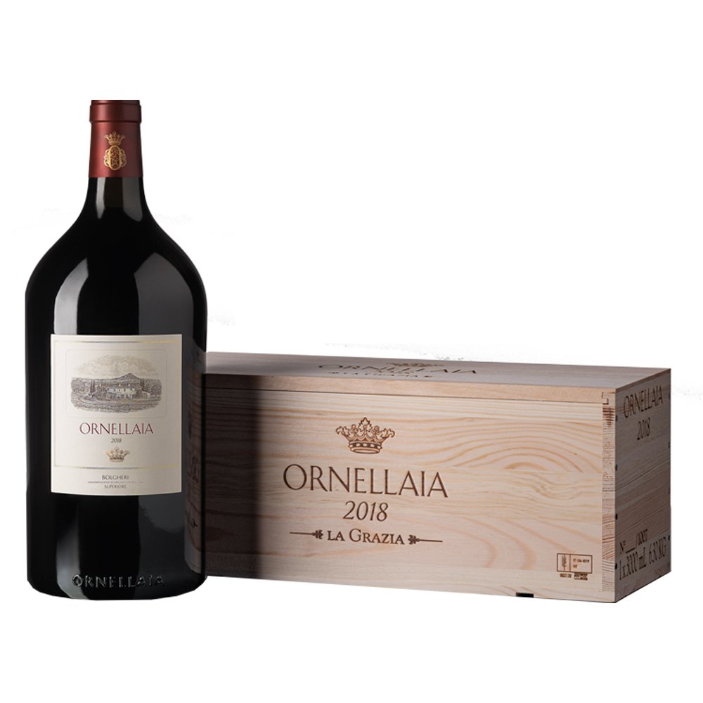 Bolgheri Superiore DOC 'Ornellaia' 2022 Jéroboam - Ornellaia (cassetta di legno) - Astemyo