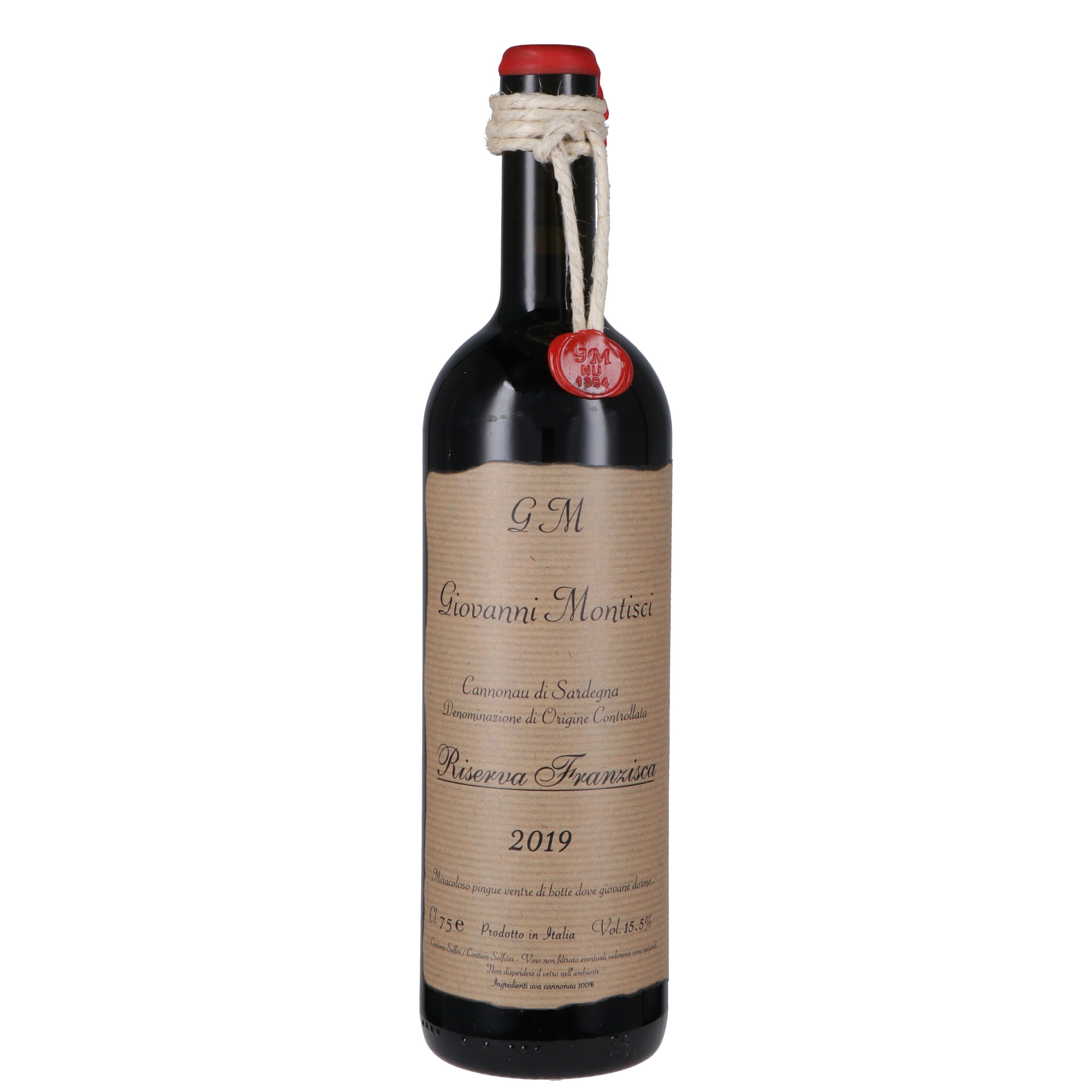 Cannonau di Sardegna DOC 'Barrosu Franzisca' Riserva 2021 - Giovanni Montisci - Astemyo