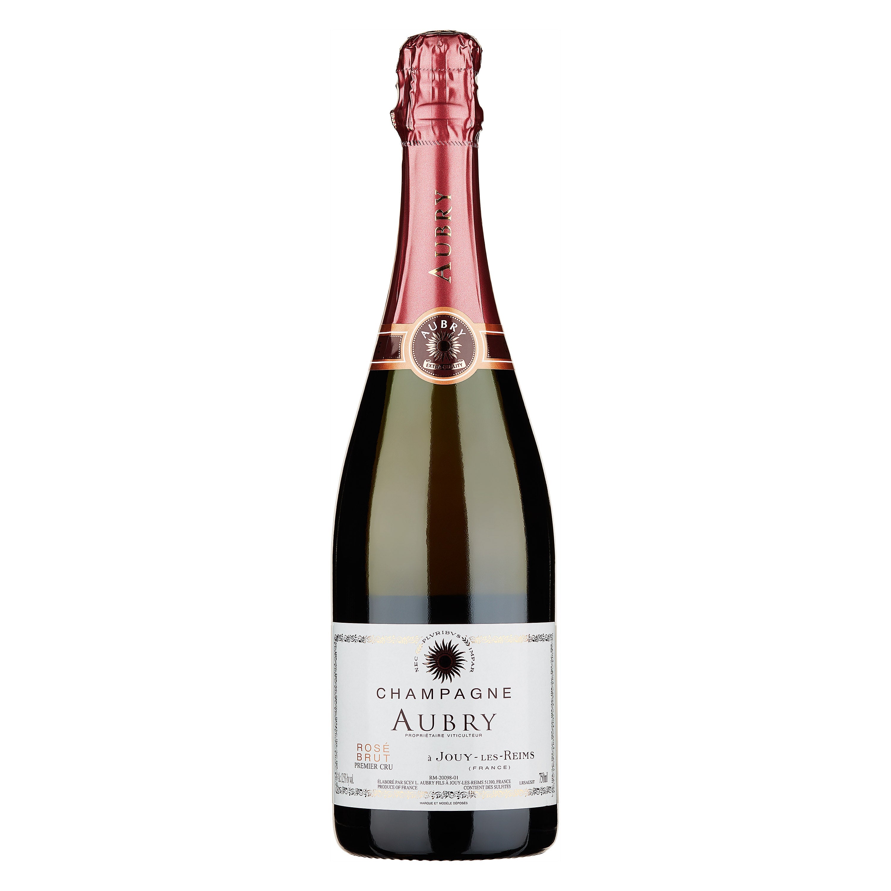 Champagne 1er Cru Brut Rosé - Aubry - Astemyo