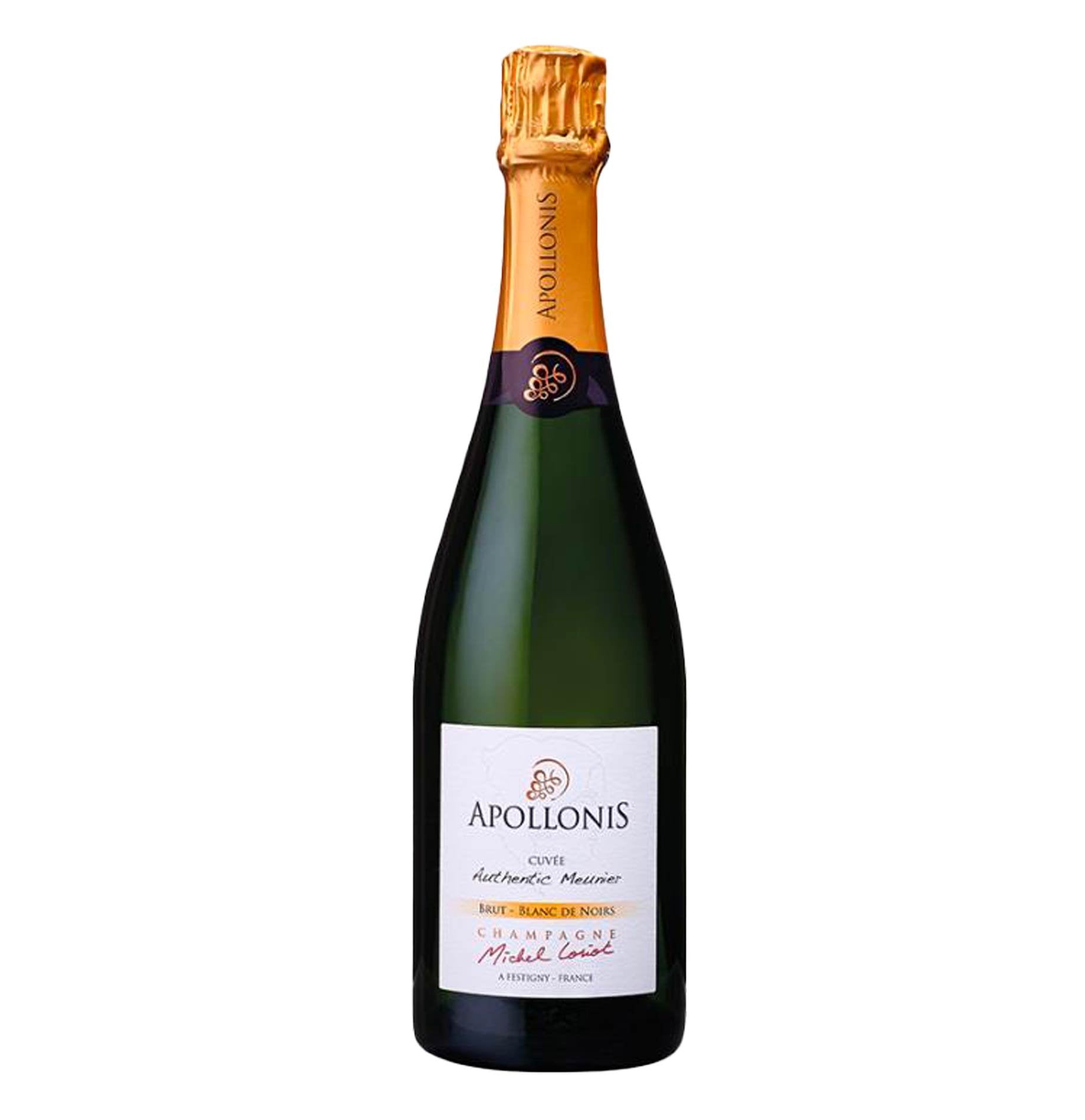 Champagne Blanc de Noirs Brut 'Authentic Meunier' - Apollonis-Michel Loriot - Astemyo