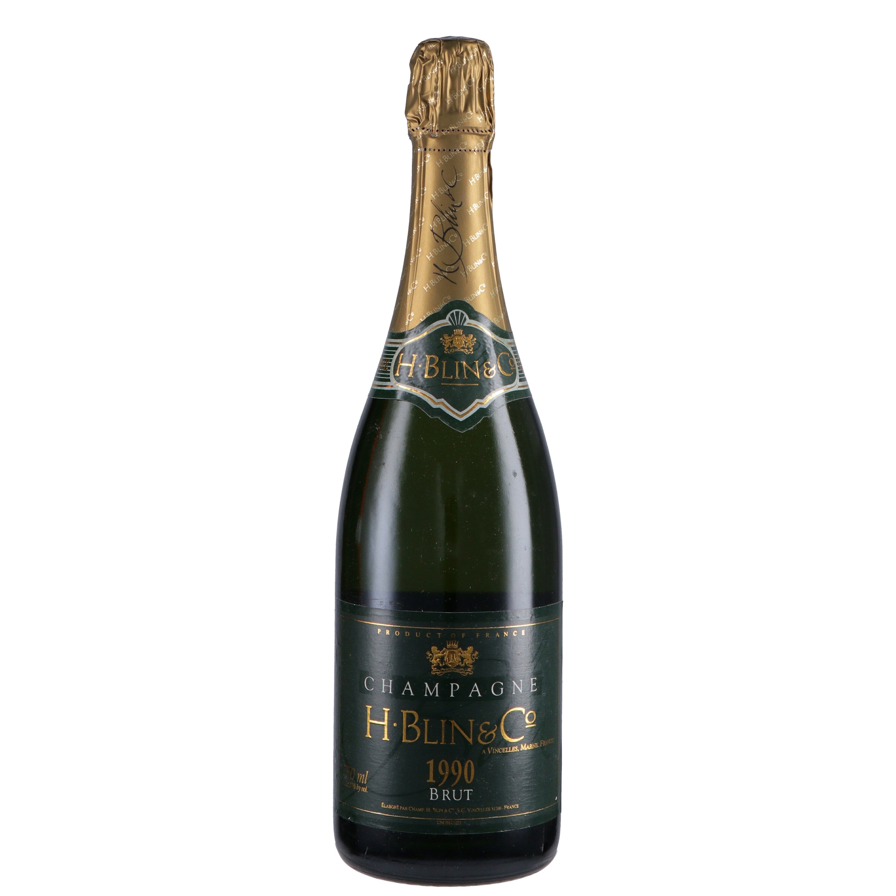 Champagne Brut 1990 - H. Blin - Astemyo