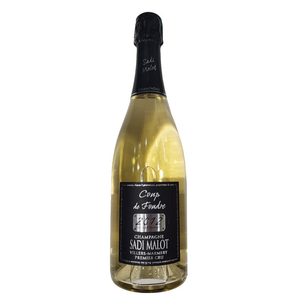 Champagne Brut Blanc de Blancs 1er Cru 'Coup de Foundre' 2014 - Sadi Malot - Astemyo
