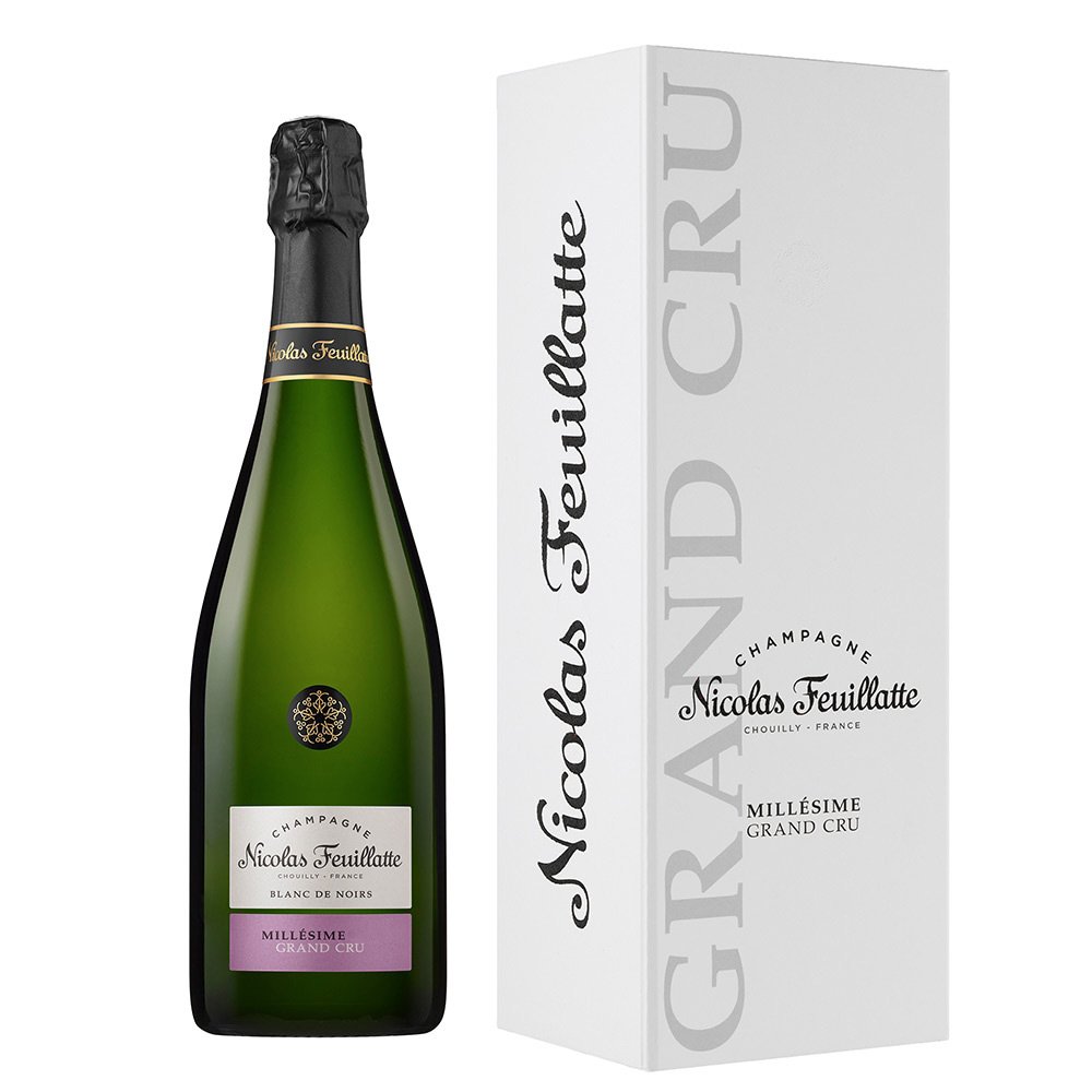 Champagne Brut Blanc de Noirs Grand Cru Millésimé 2015 - Nicolas Feuillatte (astuccio) - Astemyo