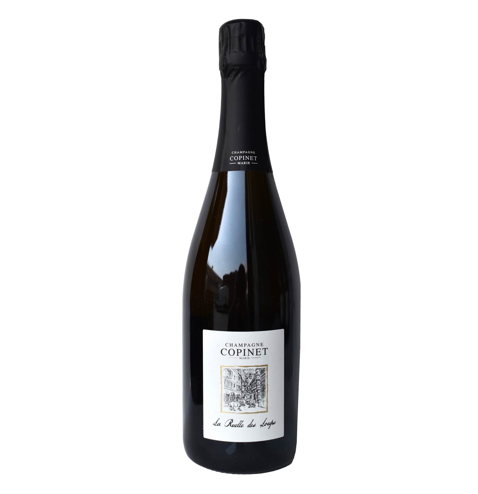 Champagne Brut Blanc de Noirs 'La Ruelle des Loups' S.A. - Marie Copinet - Astemyo
