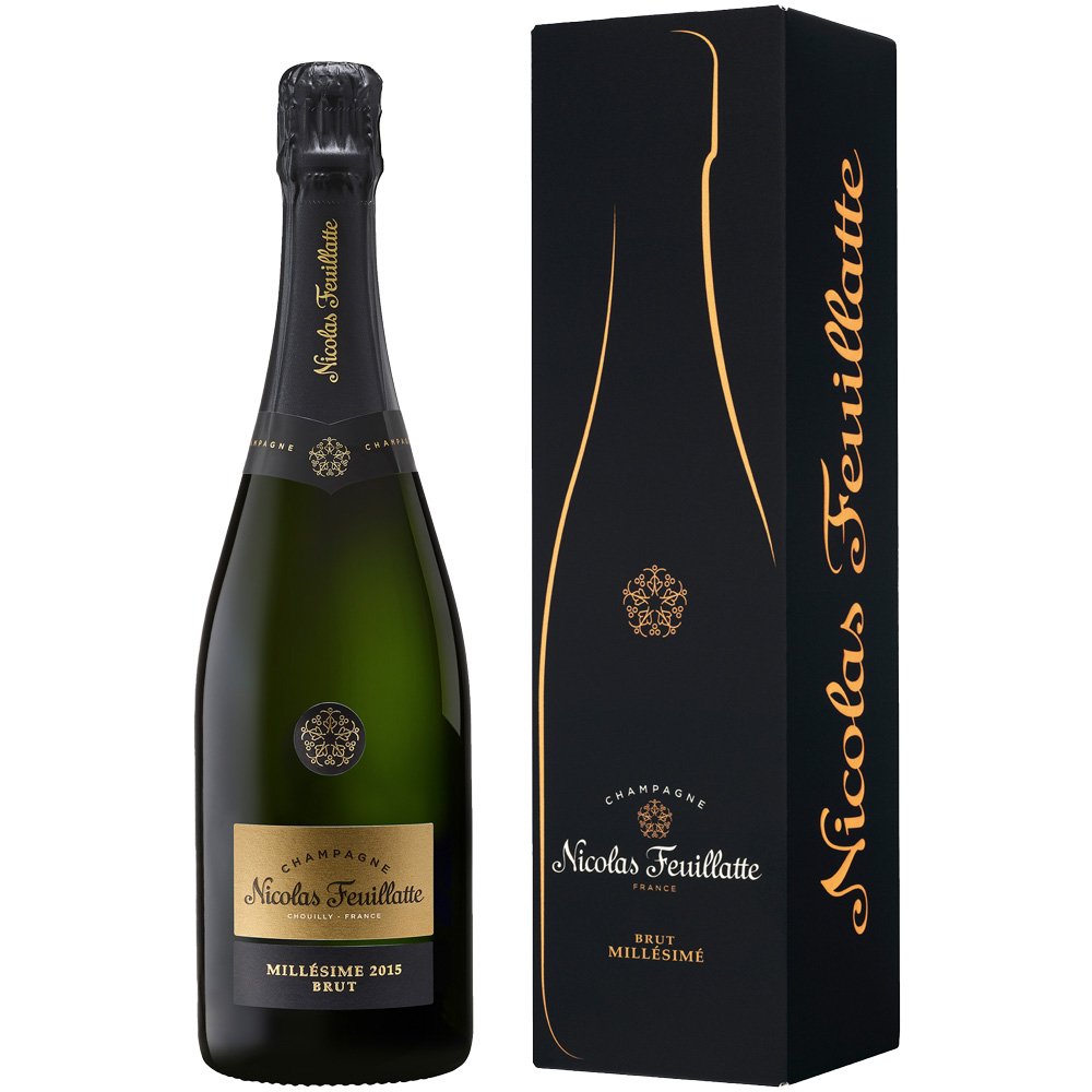 Champagne Brut Millésime 2015 - Nicolas Feuillatte (astuccio) - Astemyo