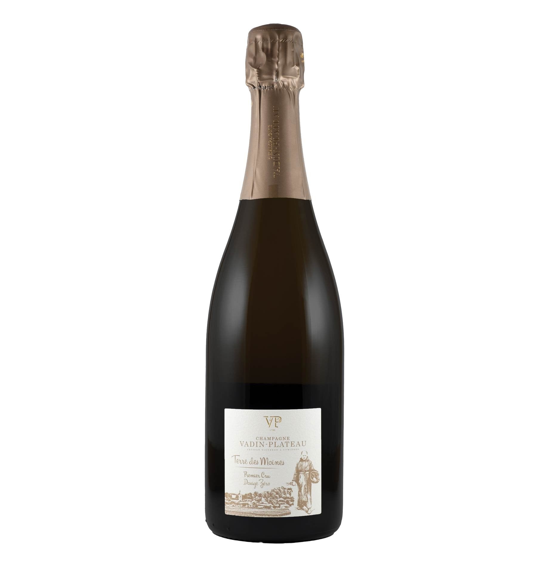 Champagne Brut Nature 1er Cru 'Terre Des Moines' 2017 - Vadin - Plateau - Astemyo