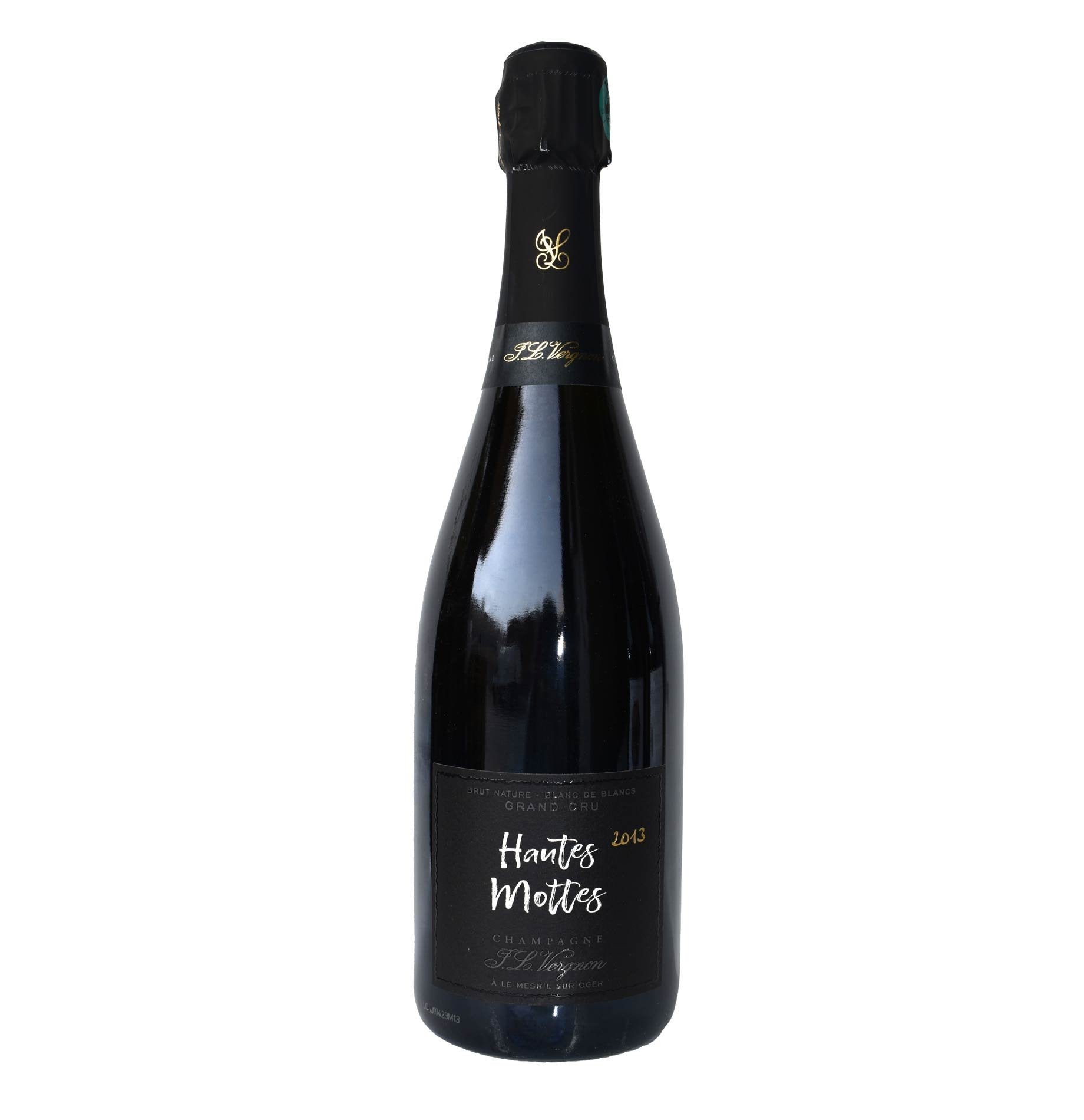 Champagne Grand Cru Hautes Mottes Blanc de Blancs Brut Nature 2013 - J.L Vergnon - Astemyo