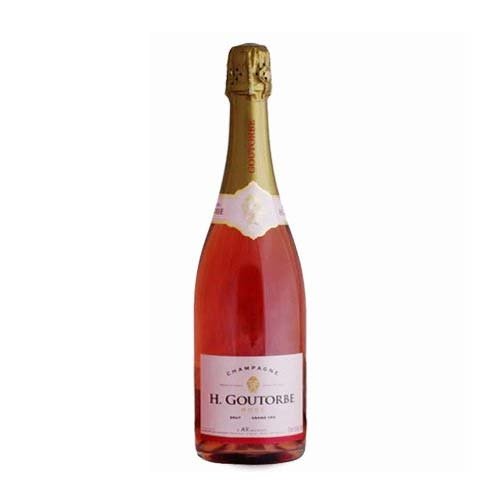 Champagne Brut rosé Grand cru - Domaine Henri Goutorbe - Astemyo