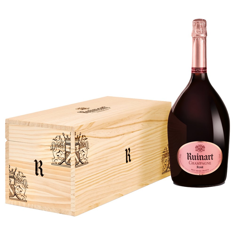 Champagne Brut Rosé Jéroboam - Ruinart (cassetta di legno) - Astemyo