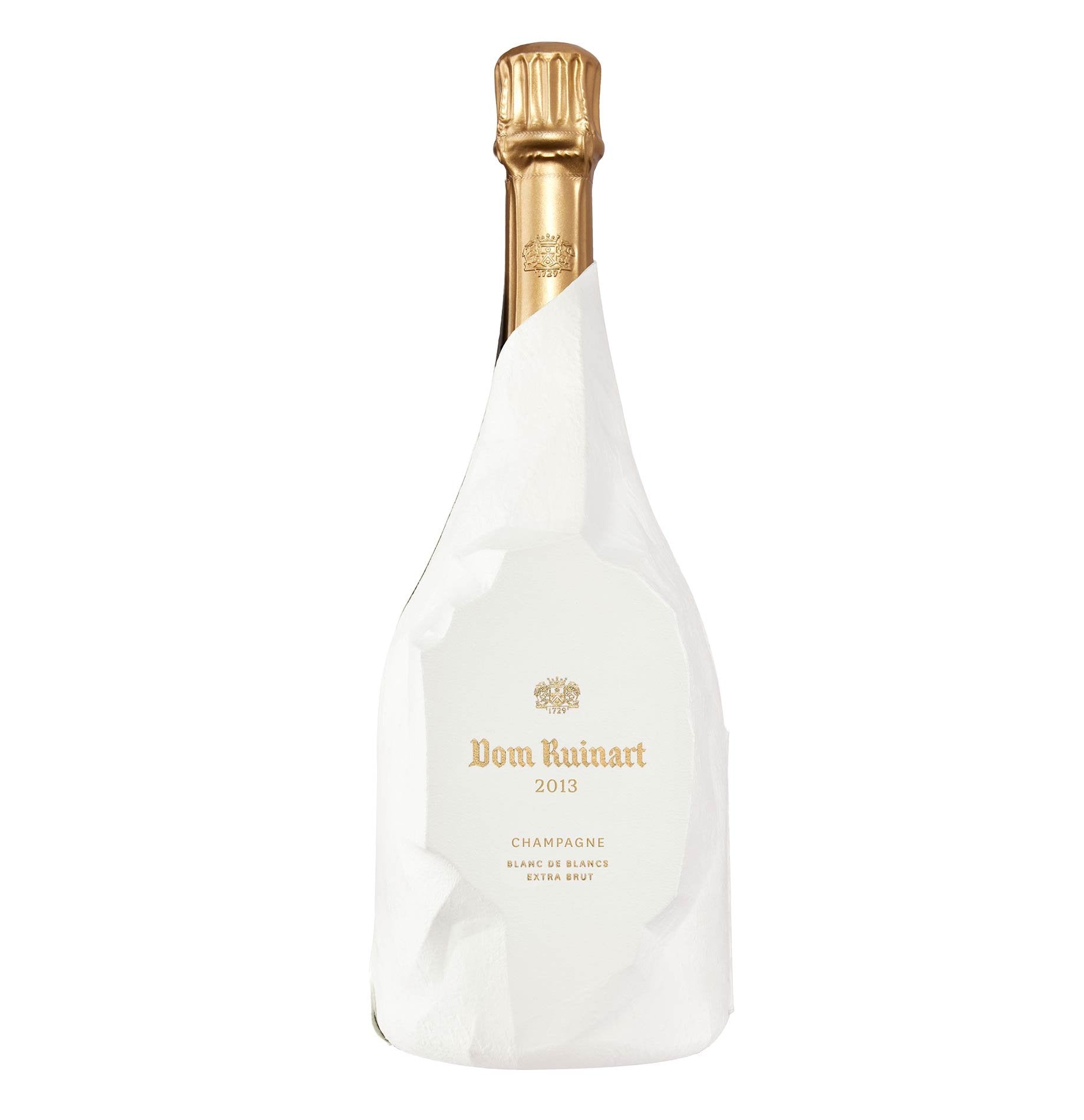 Champagne Extra Brut Blanc de Blancs 'Dom Ruinart chalk wrap' 2013 – Ruinart - Astemyo