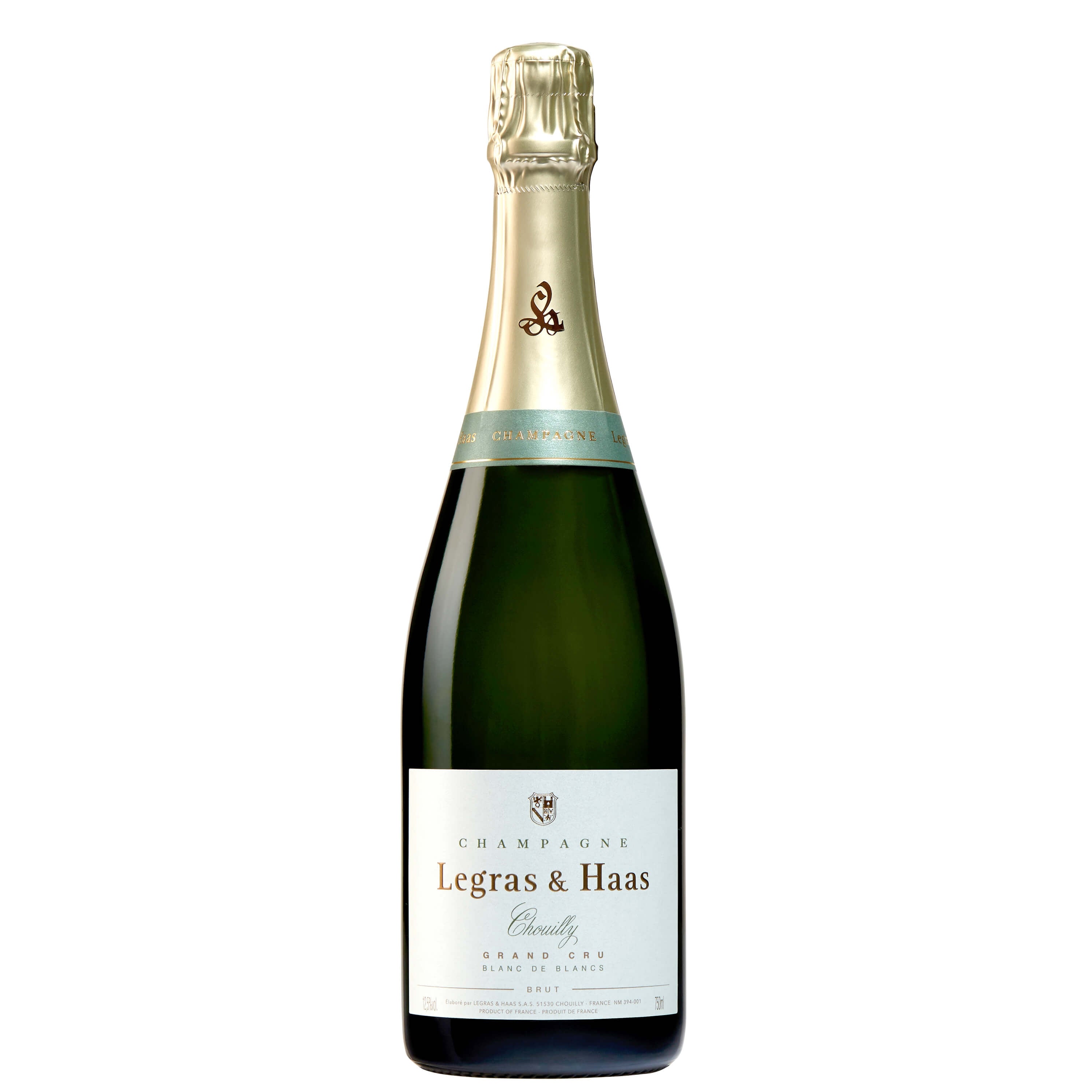 Champagne Extra Brut Blanc de Blancs Grand Cru - Legras et Haas - Astemyo
