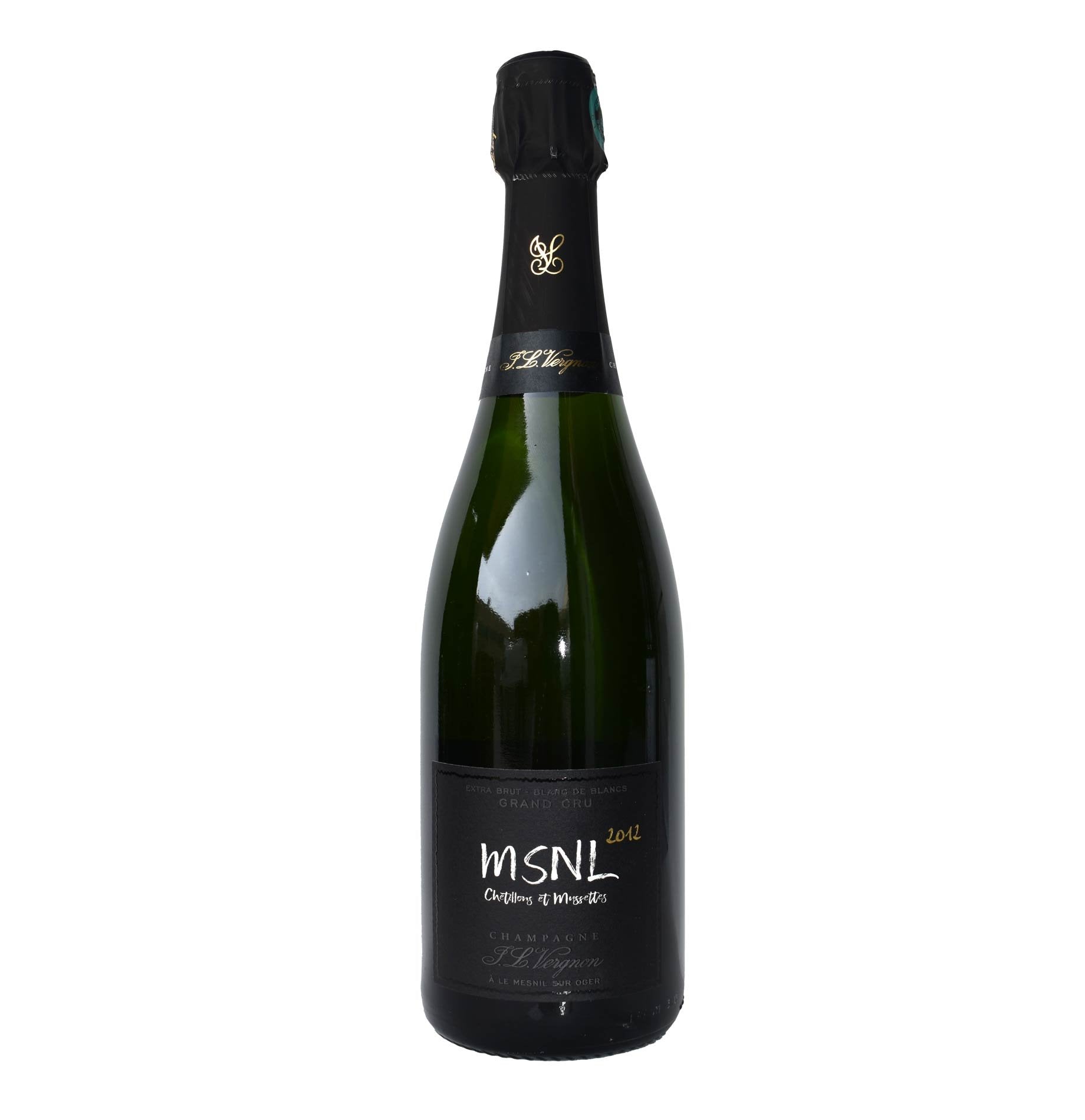 Champagne Gran Cru Blanc de Blancs Extra Brut “MSNL” 2012 - J.L Vergnon - Astemyo