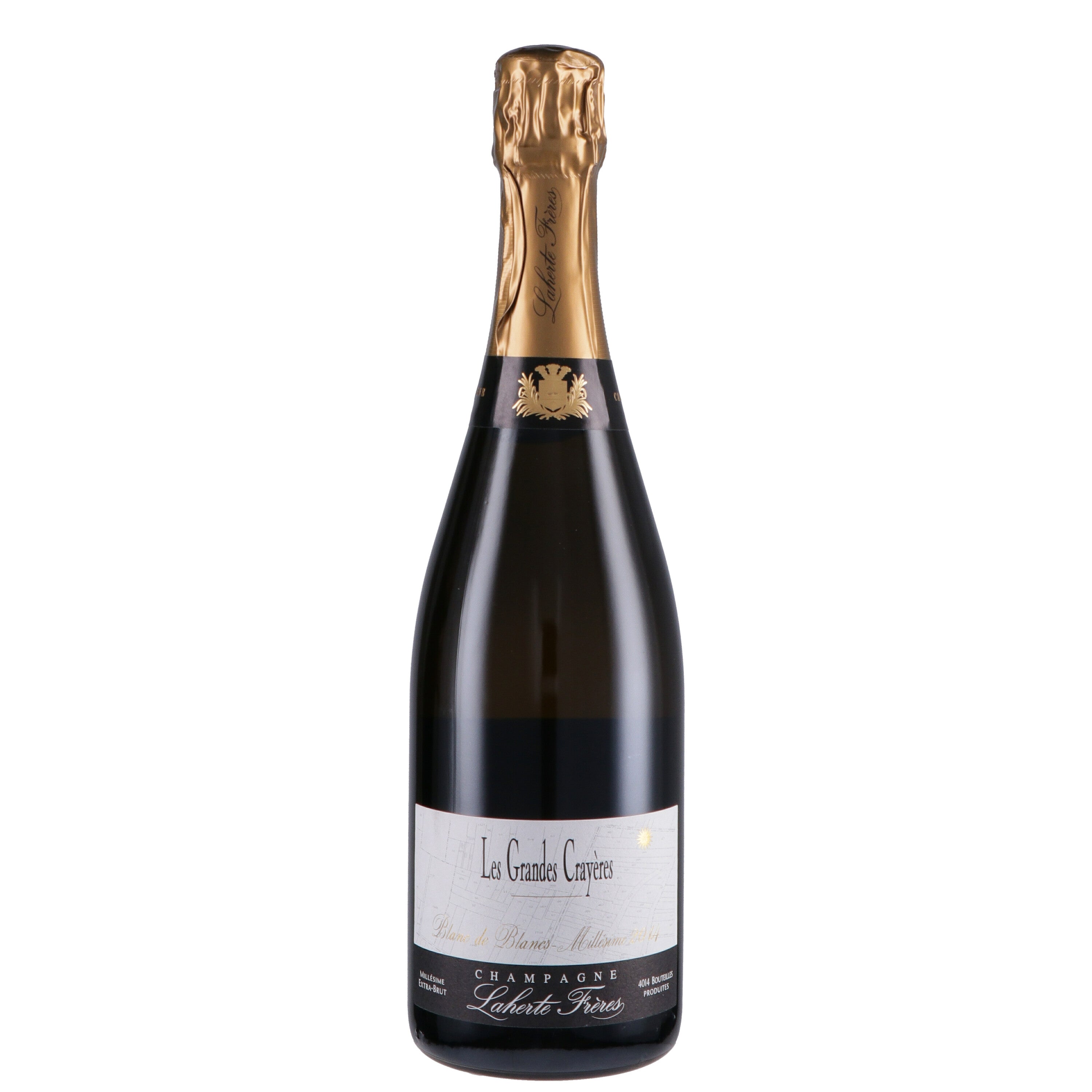 Champagne Extra Brut Blanc de Blancs 'Les Grandes Crayères' 2020 - Laherte Frères - Astemyo