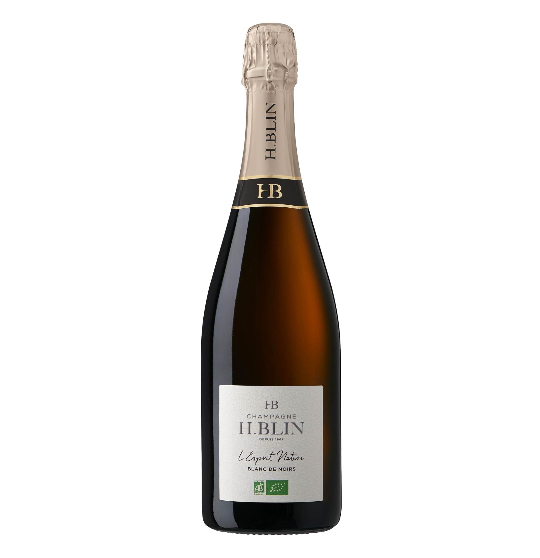 Champagne Extra Brut Blanc de Noirs 'L’Esprit Nature' - H.Blin - Astemyo