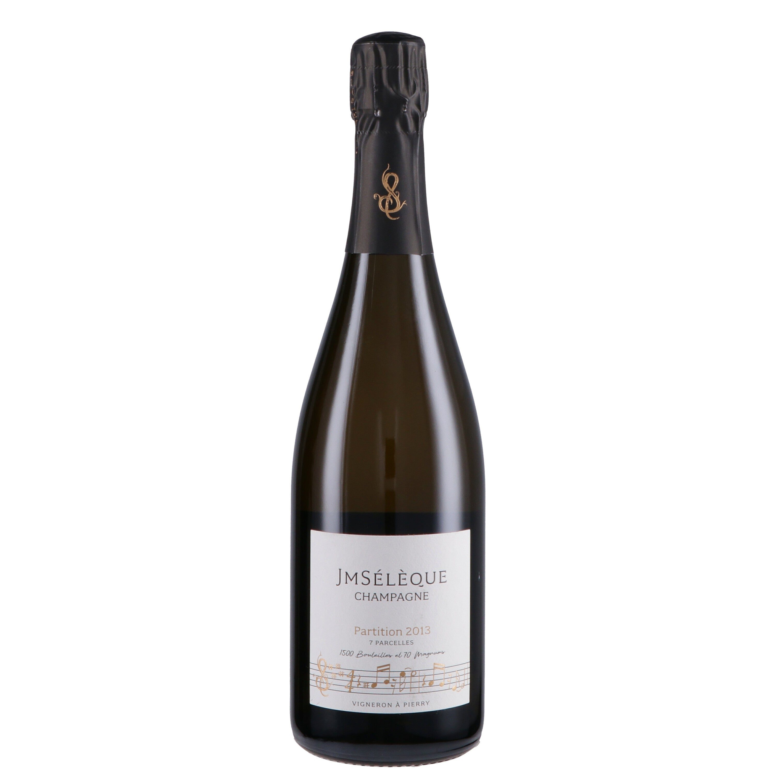 Champagne Extra Brut Cuvée Partition 2ème Lecture 2013 - J-M. Sélèque - Astemyo