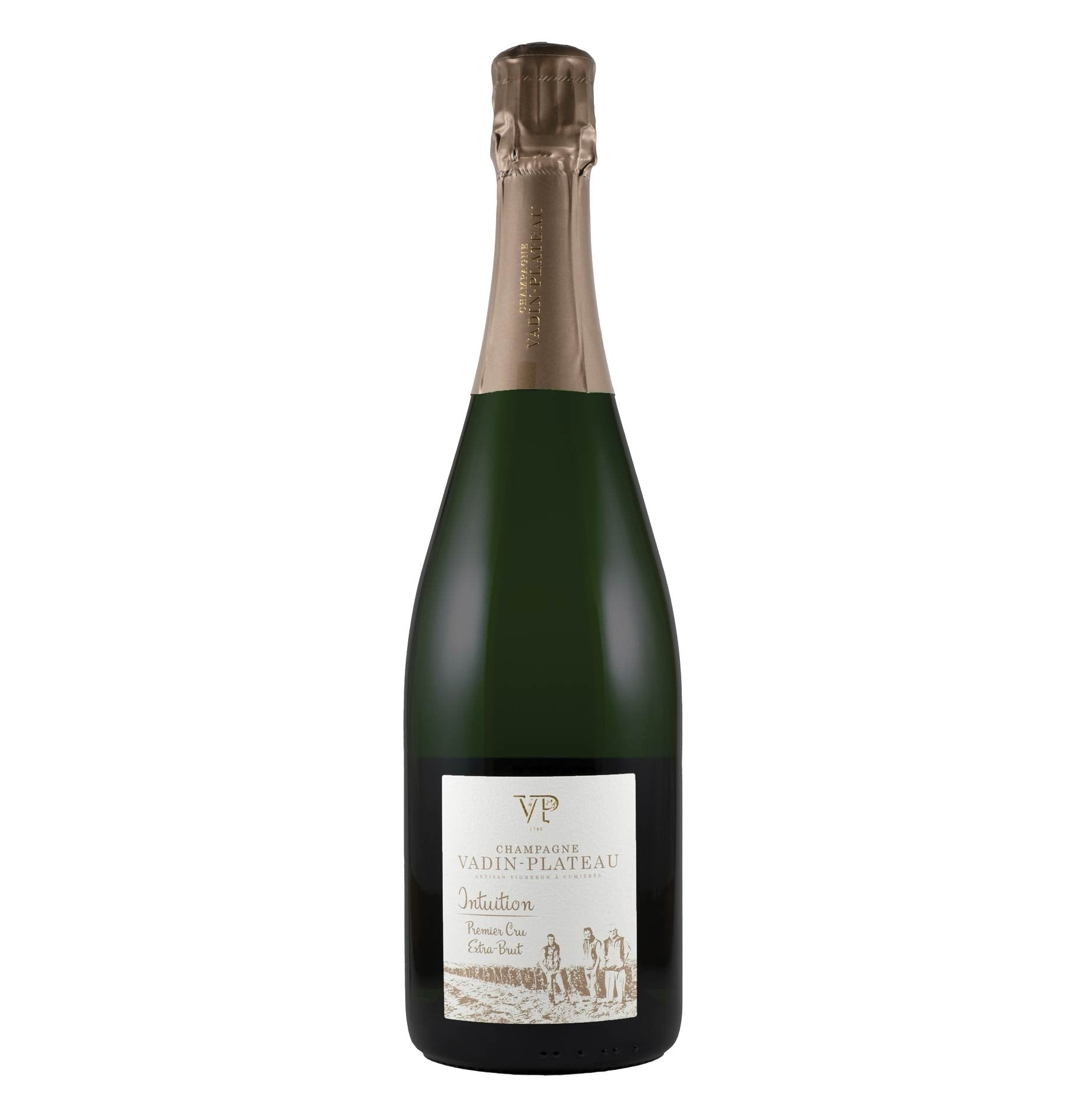 Champagne Extra Brut Premier Cru AOC 'Intuition' - Vadin-Plateau - Astemyo