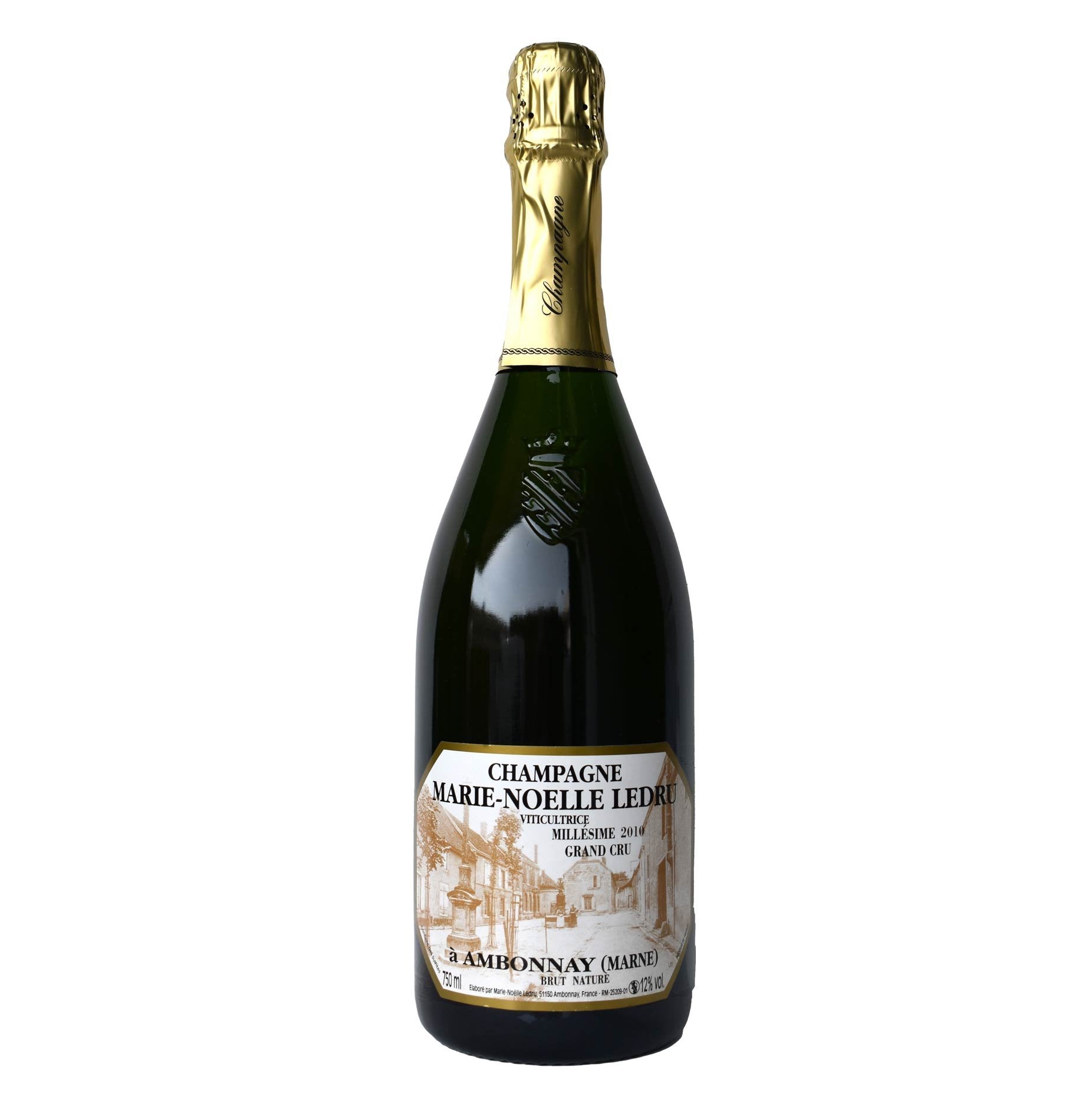 Champagne Grand Cru Brut Nature 2010 - Marie- Noëlle Ledru - Astemyo