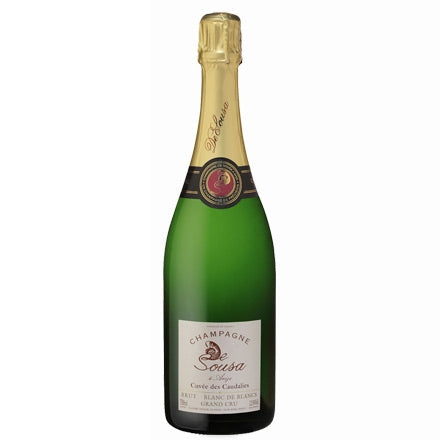 Champagne Grand Cru Extra Brut Blanc de Blancs 'Cuvée des Caudalies' - De Sousa (astuccio) - Astemyo