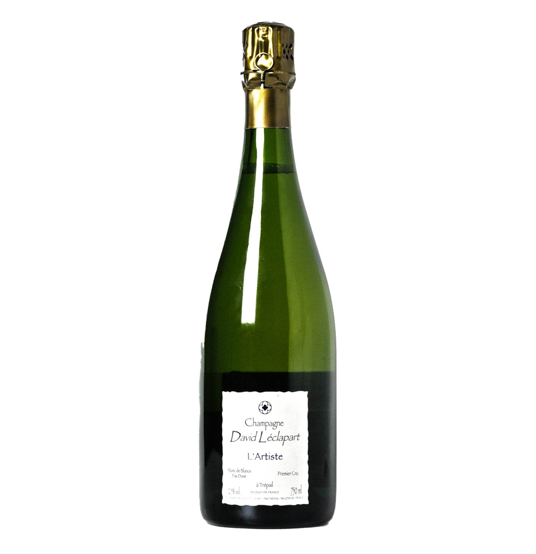 Champagne Pas Dosè Blanc de Blancs Premier Cru 'L'Artiste' - David Léclapart - Astemyo