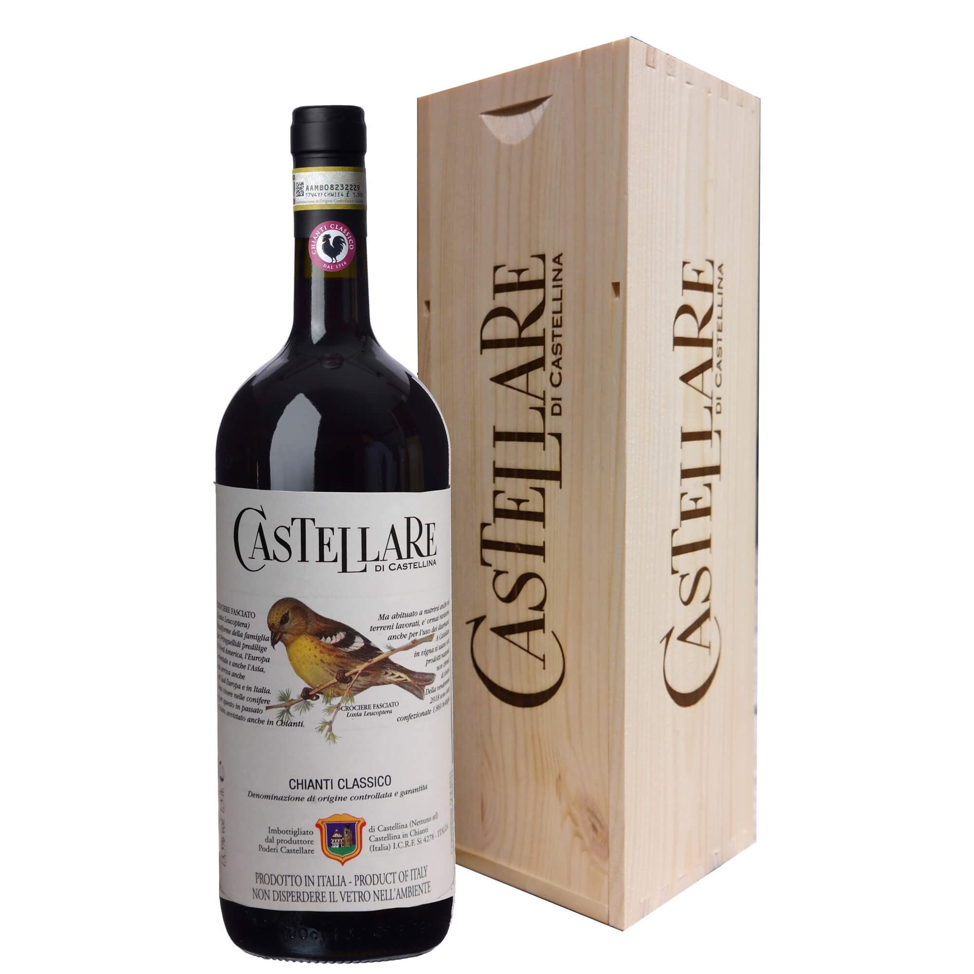 Chianti Classico 2023 Magnum - Castellare di Castellina (cassetta di legno) - Astemyo