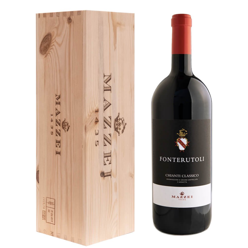Chianti Classico DOCG “Fonterutoli” 2022 Magnum - Mazzei, Castello di Fonterutoli (cassetta di legno) - Astemyo