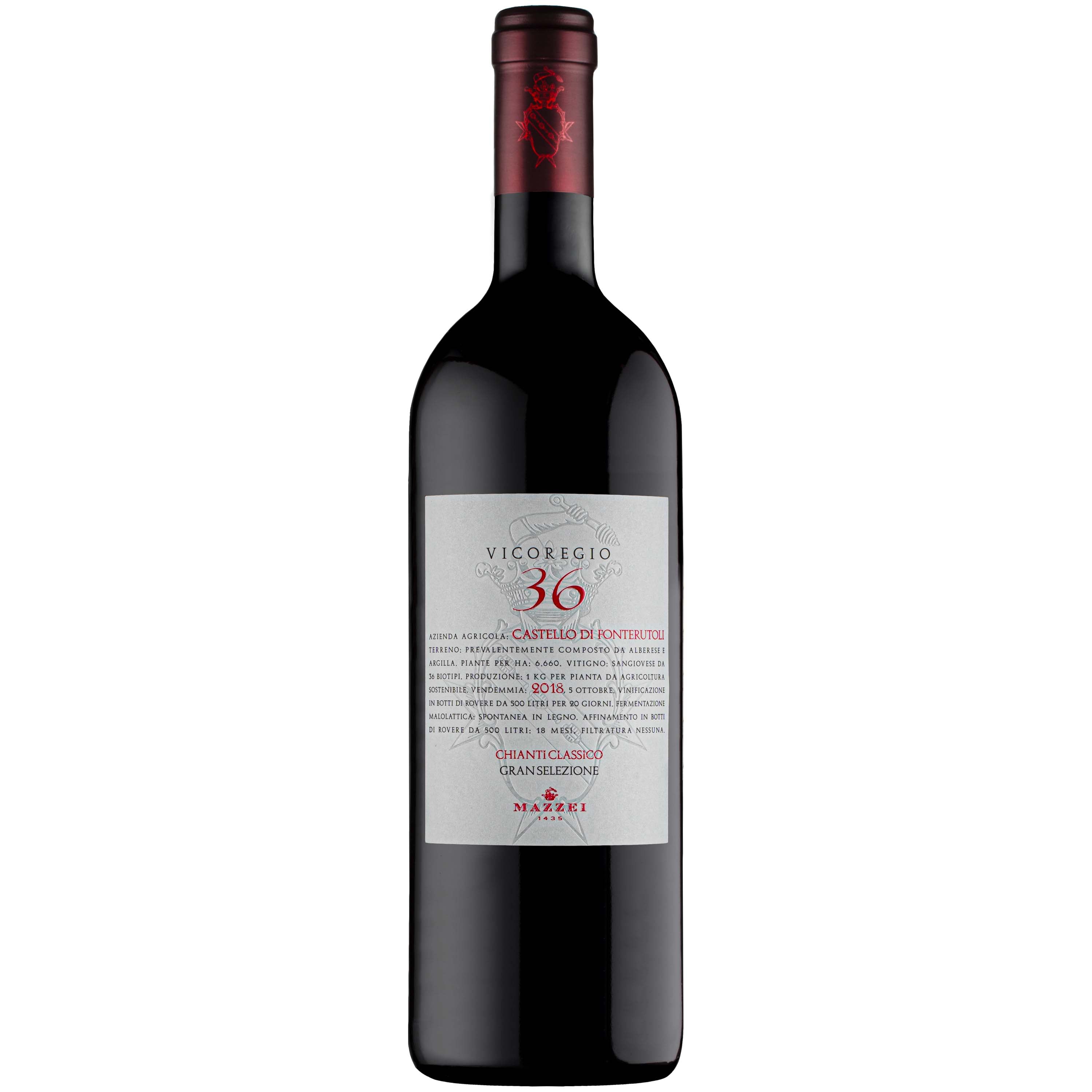 Chianti Classico Gran Selezione DOCG 'Vicoregio 36' 2020 - Mazzei, Castello di Fonterutoli - Astemyo