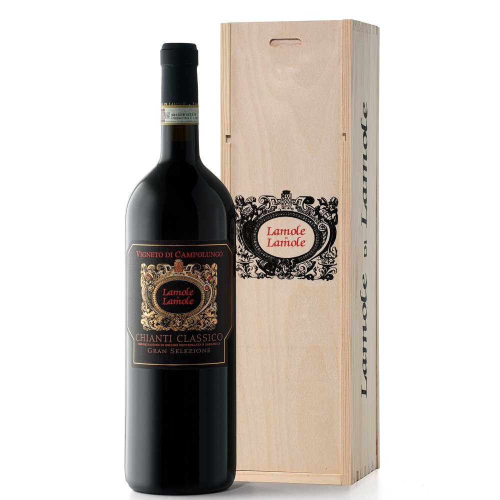 Chianti Classico Gran Selezione DOCG “Vigneto di Campolungo” 2020 Magnum - Lamole di Lamole (cassetta di legno) - Astemyo