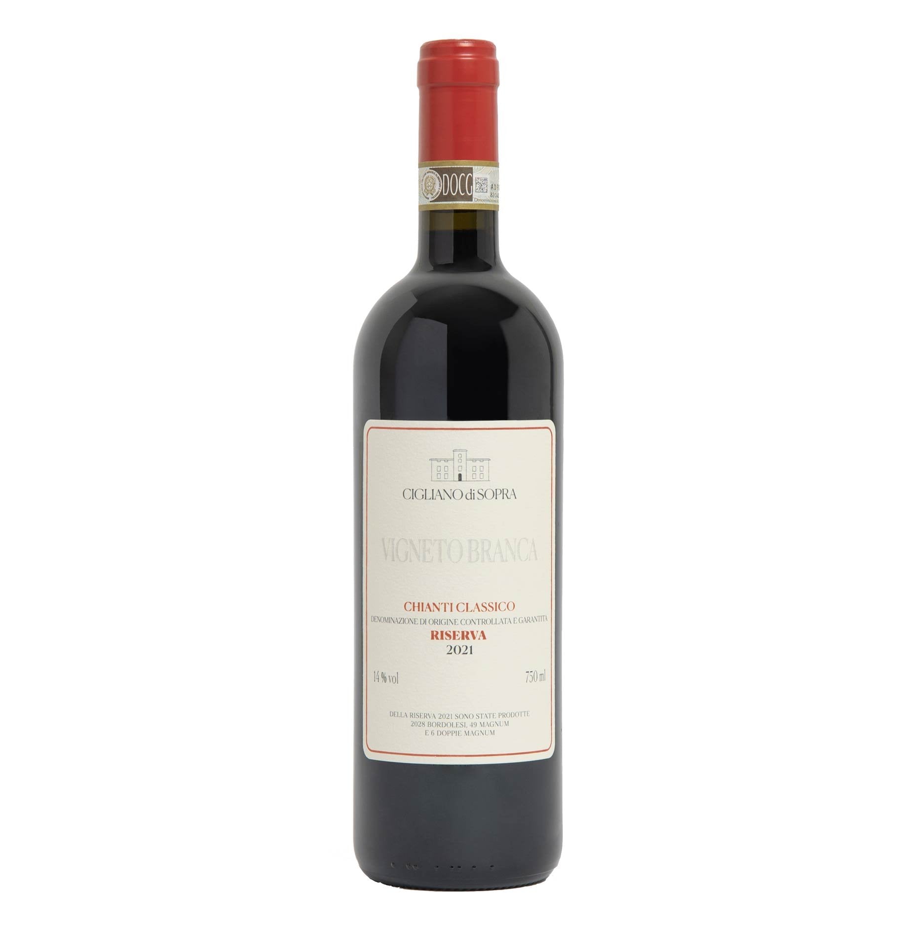 Chianti Classico Riserva 'Vigneto Branca' 2021 - Cigliano di Sopra - Astemyo