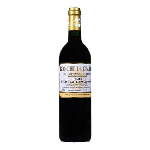 Colli Orientali del Friuli Sottozona Cialla 'Refosco dal Peduncolo Rosso di Cialla' DOC 2015 - Ronchi di Cialla - Astemyo
