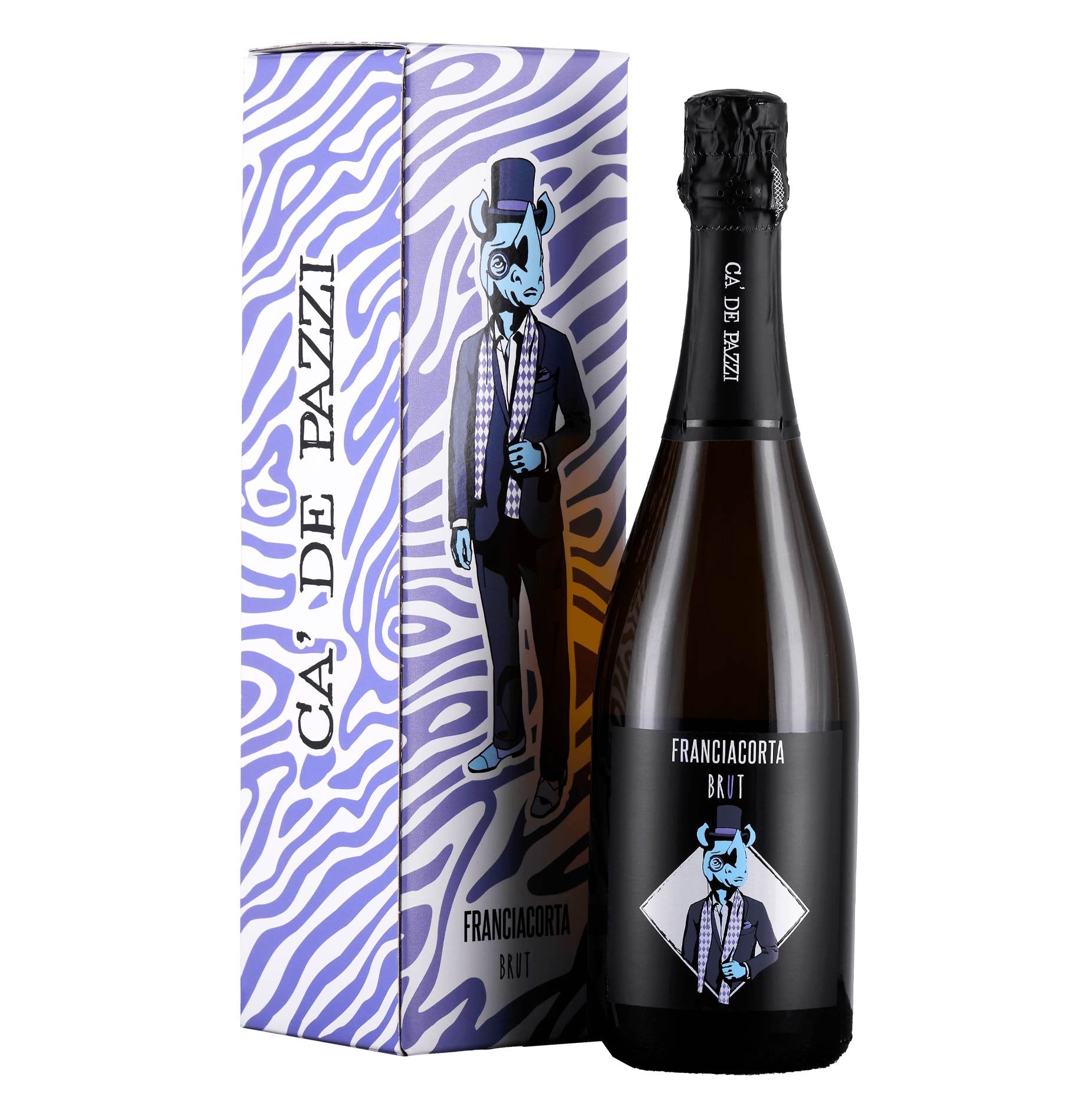 Franciacorta Brut Docg I Cà de Pazzi (astuccio) - Astemyo