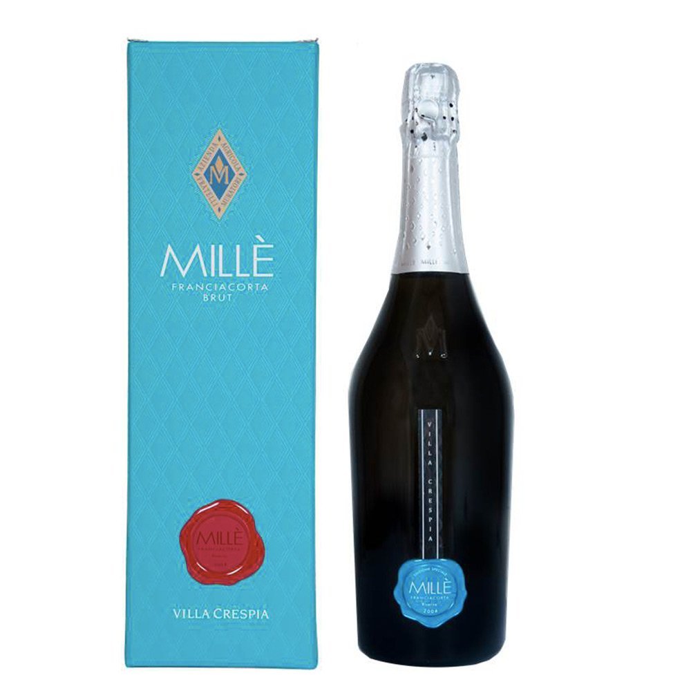 Franciacorta Brut Riserva 'Millè' 2014 - Tenuta Villa Crespia (astuccio) - Astemyo