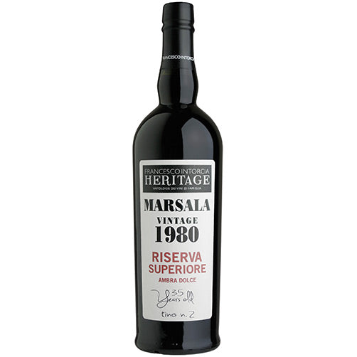 Marsala Riserva Superiore Ambra Dolce DOC 'Vintage' 1980 - Heritage, Francesco Intorcia - Astemyo