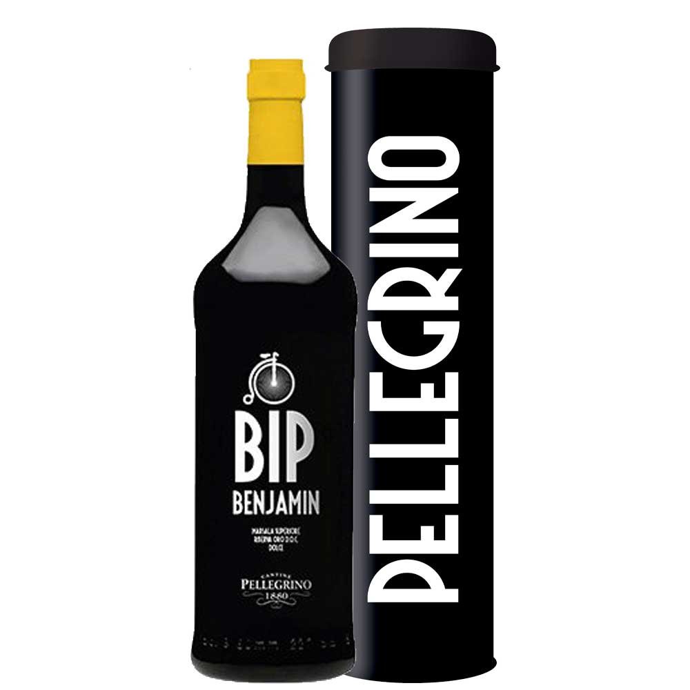 Marsala Riserva Superiore Oro Dolce DOC 'Bip Benjamin' 2014 - Cantine Pellegrino 1880 (tubo in latta) - Astemyo