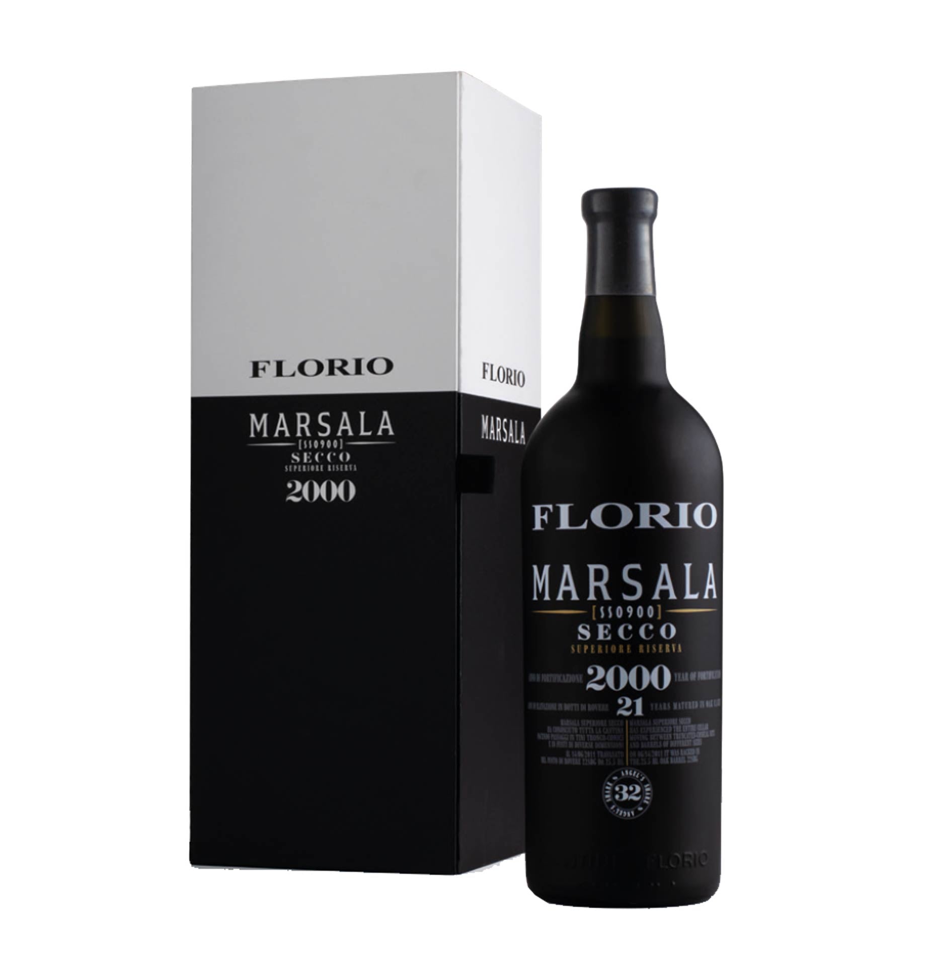 Marsala Superiore Riserva Secco DOC 2000 - Florio (astuccio) - Astemyo