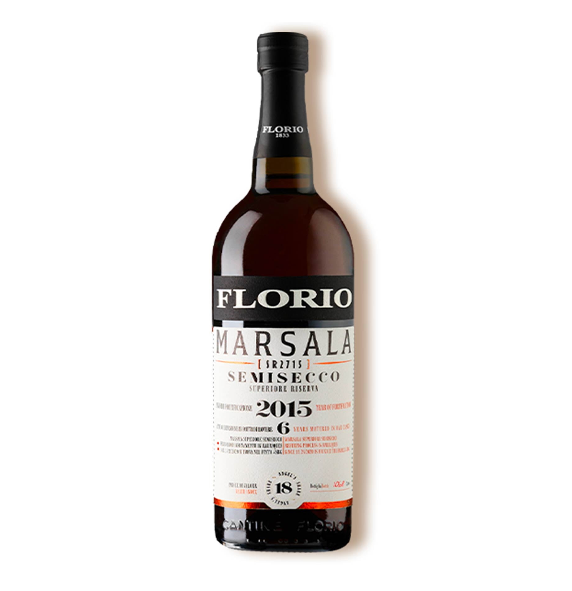 Marsala Semisecco Superiore Riserva DOC 2014 - Florio - Astemyo