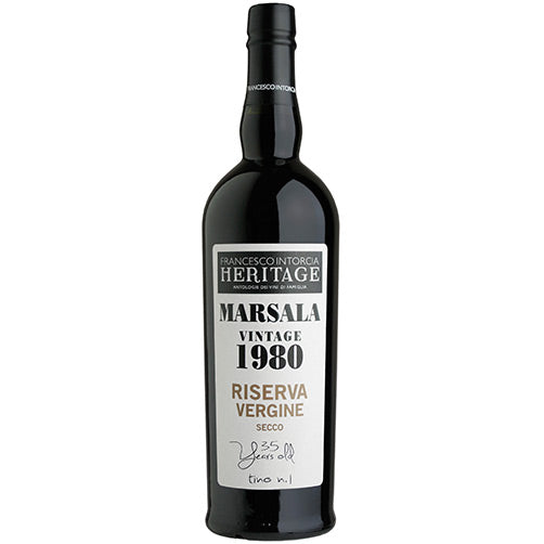 Marsala Vergine Riserva Secco DOC 'Vintage' 1980 - Heritage, Francesco Intorcia - Astemyo