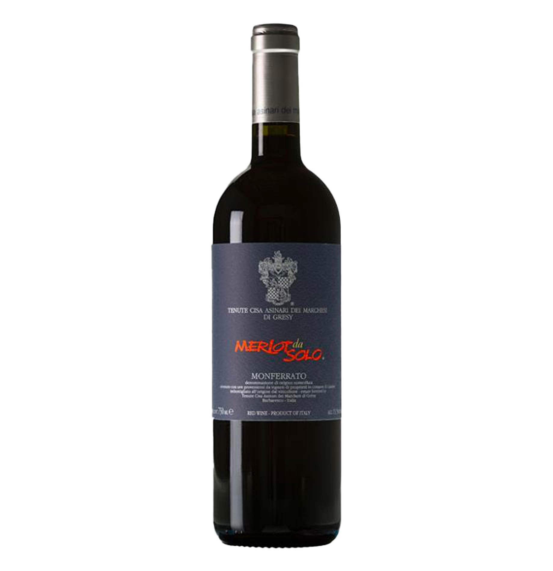 Monferrato Rosso DOC 'Merlot daSolo' 2013 - Marchesi di Grésy - Astemyo