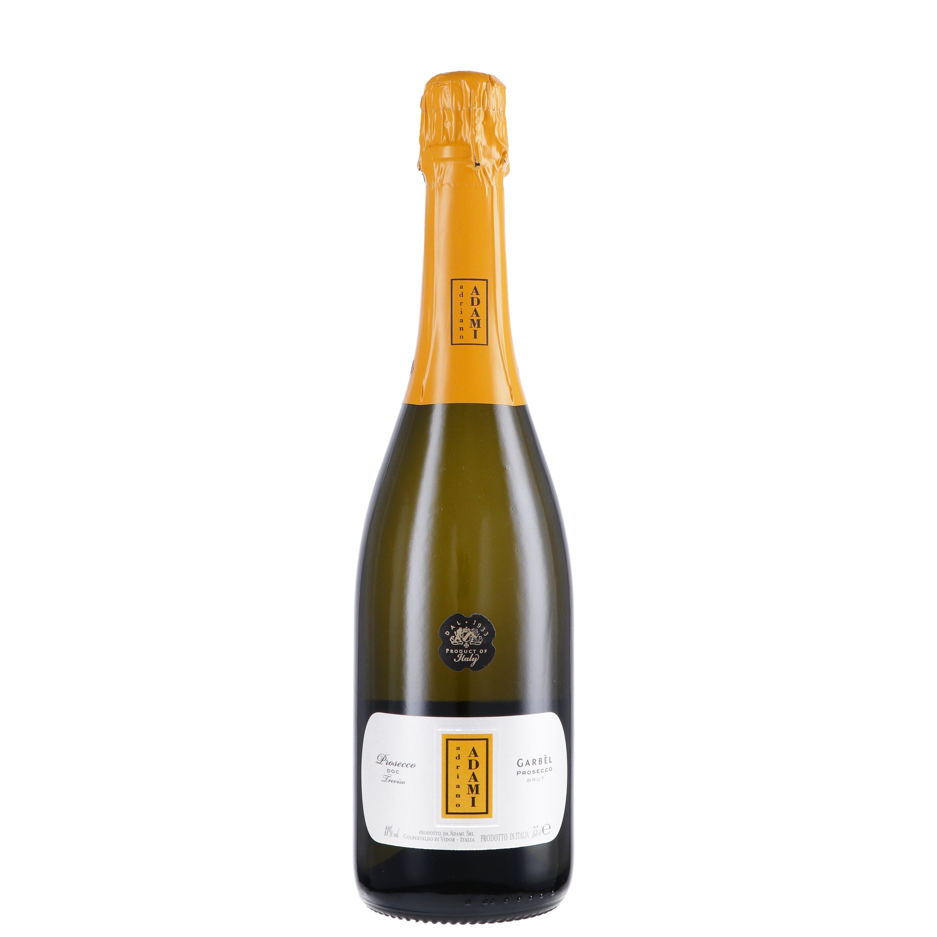 Prosecco Treviso DOC Brut “Garbèl” - Adami - Astemyo