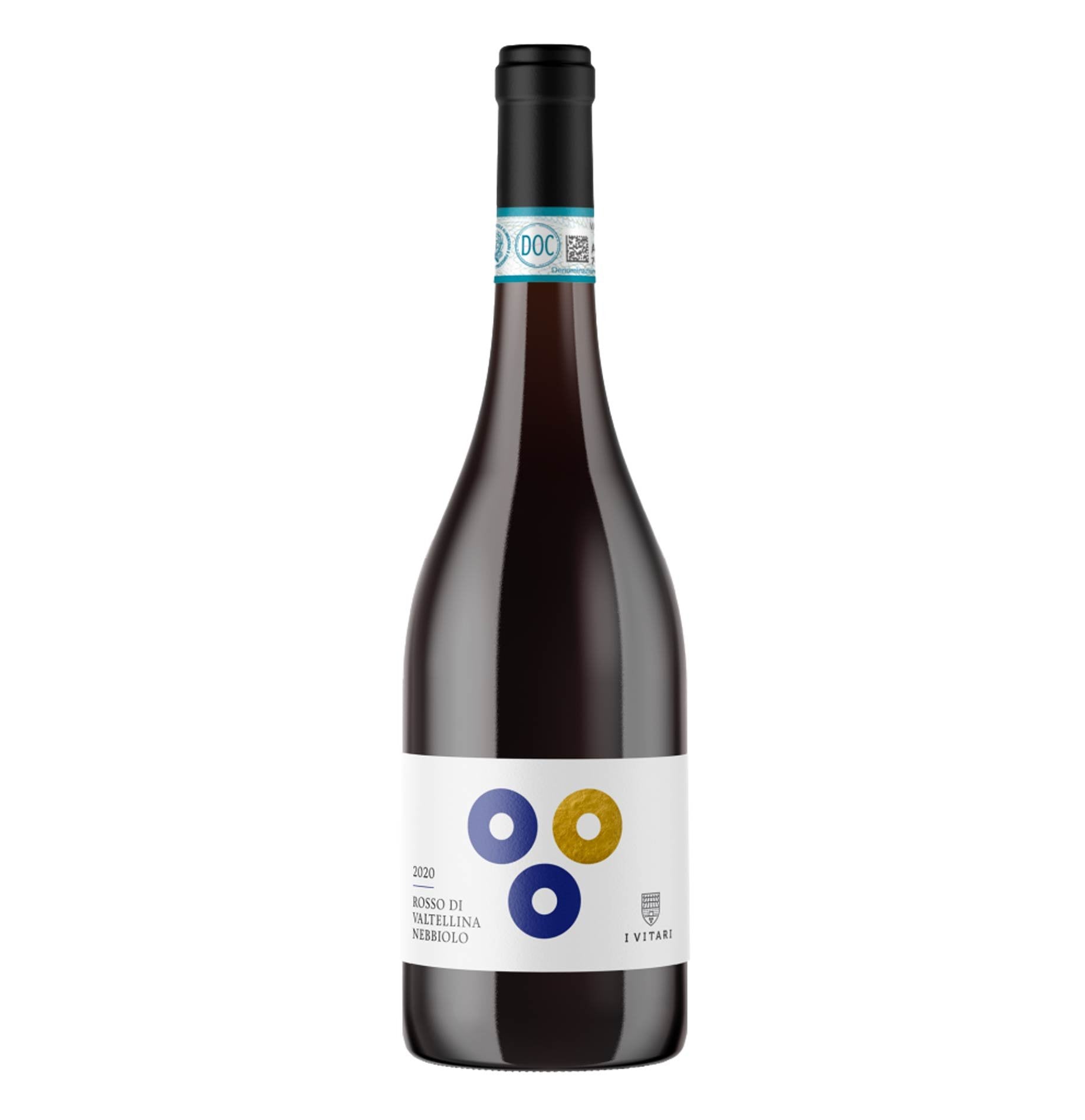 Rosso di Valtellina Nebbiolo DOC 2020 - I Vitari - Astemyo