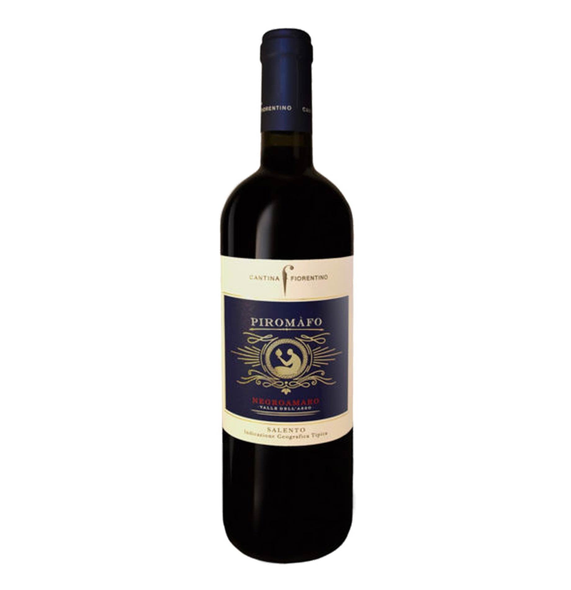 Salento Negroamaro IGP Valle dell'Asso 'Piromáfo' 2016 - Cantina Fiorentino - Astemyo