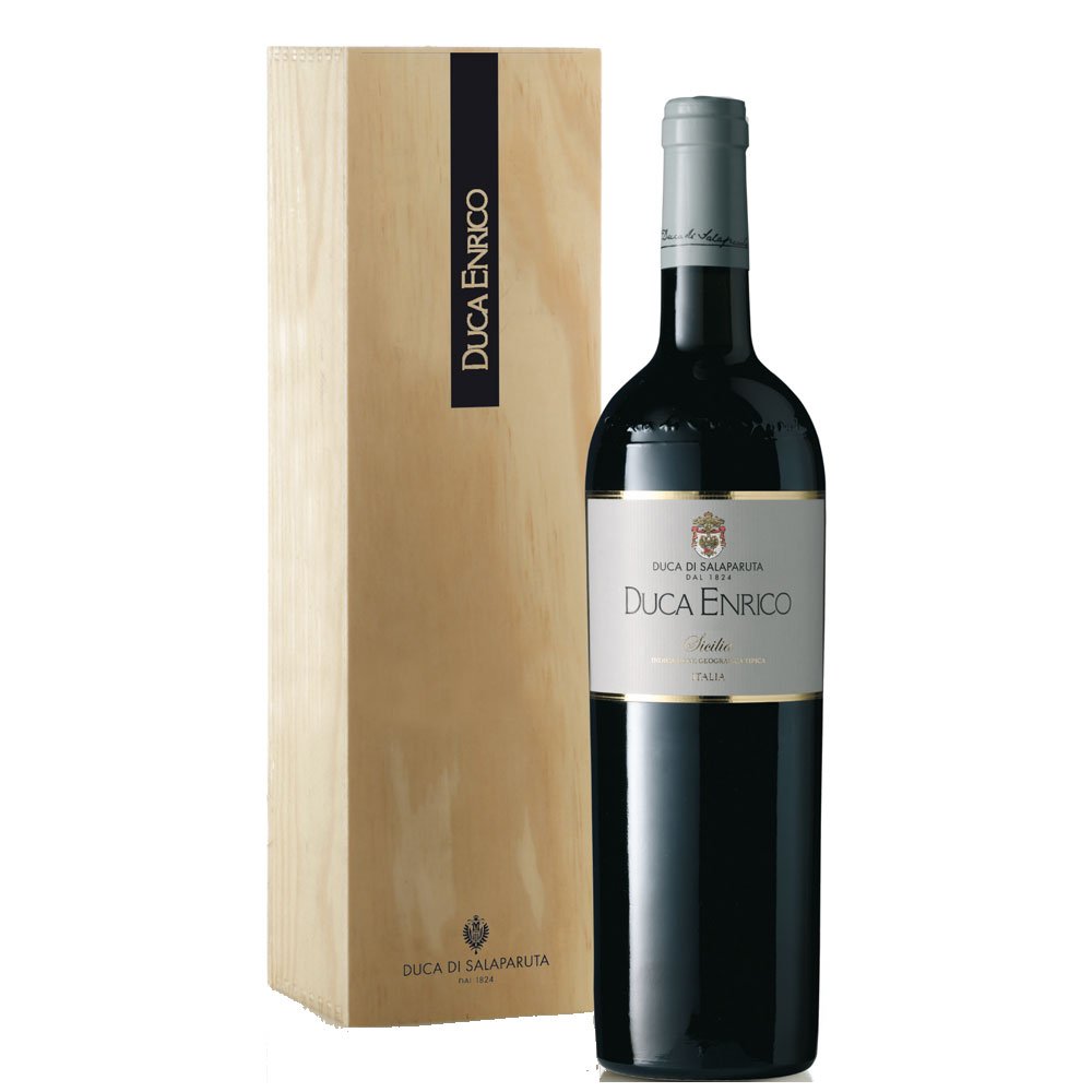Sicilia DOC 'Duca Enrico' 2020 Magnum - Duca di Salaparuta (cassetta di legno) - Astemyo