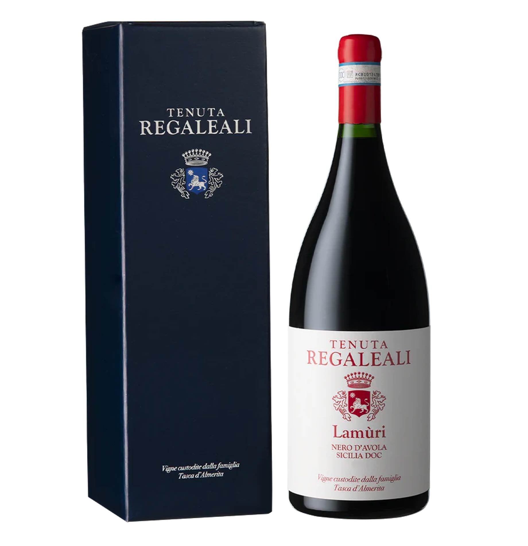Sicilia DOC Nero d’Avola “Lamùri” 2021 Magnum - Tenuta Regaleali, Tasca d'Almerita (astuccio) - Astemyo